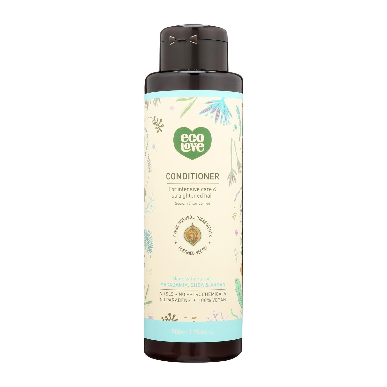 Champú Ecolove Orange Veg para cabello normal y seco, 500 ml 