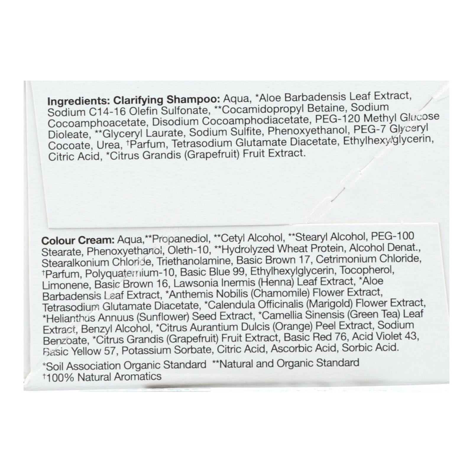 Crema de henna Tints Of Naturá color marrón dorado, 70 ml 