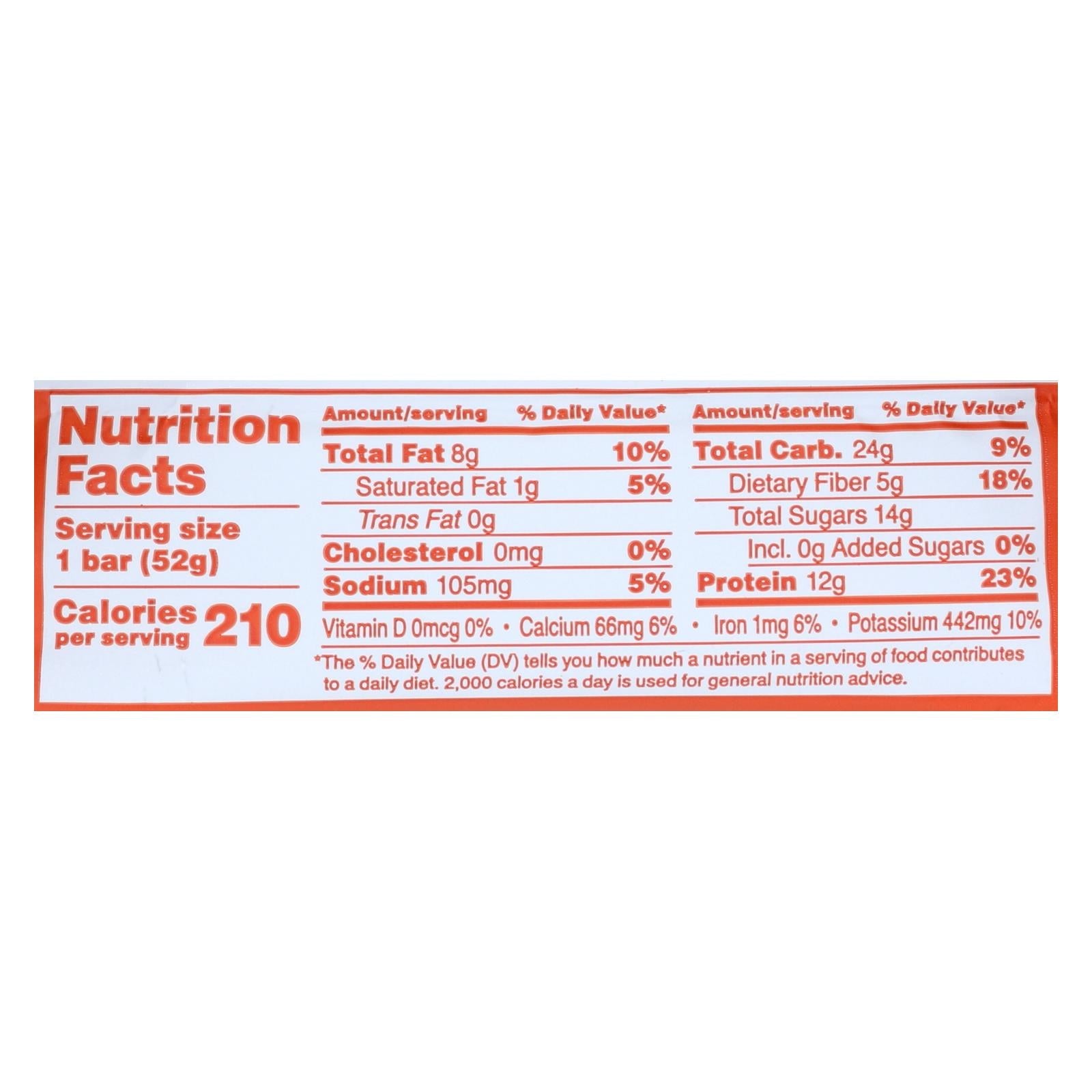 Barra de proteína con especias de calabaza RXBAR (paquete de 12 - 1,83 oz)