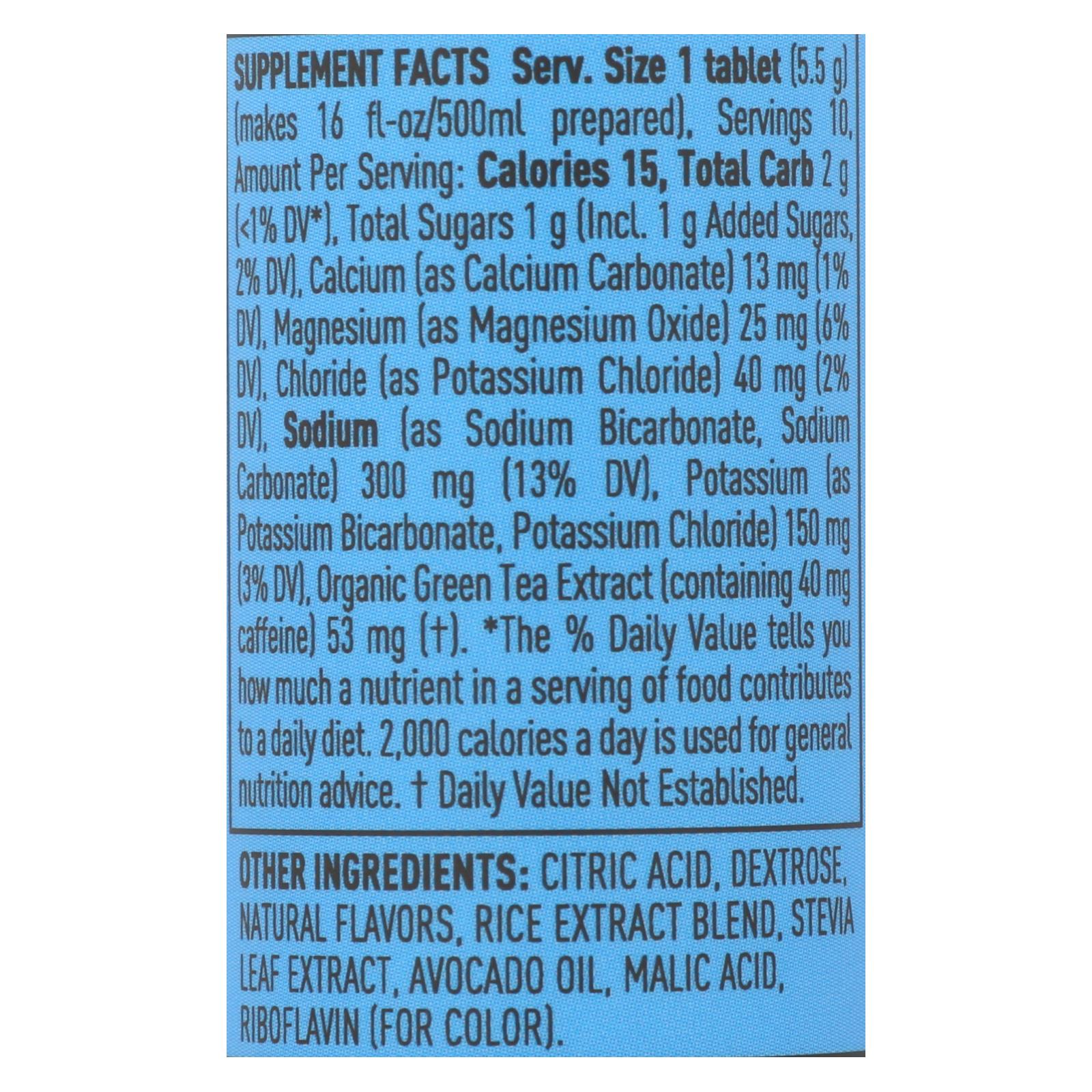 Tabletas Nuun Energy Hydration, sabor lima-limón (paquete de 8)