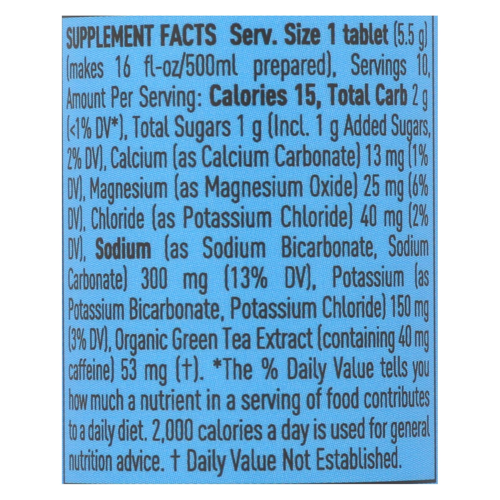 Tabletas Nuun Energy Hydration, sabor lima-limón (paquete de 8)
