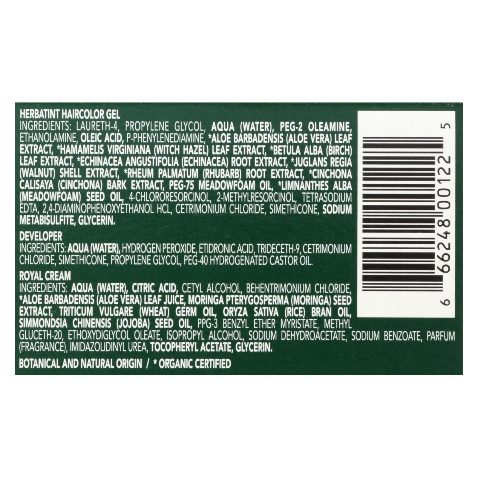 Herbatint Kit de coloración del cabello Castaño Ceniza 4C - 4 Fl Oz