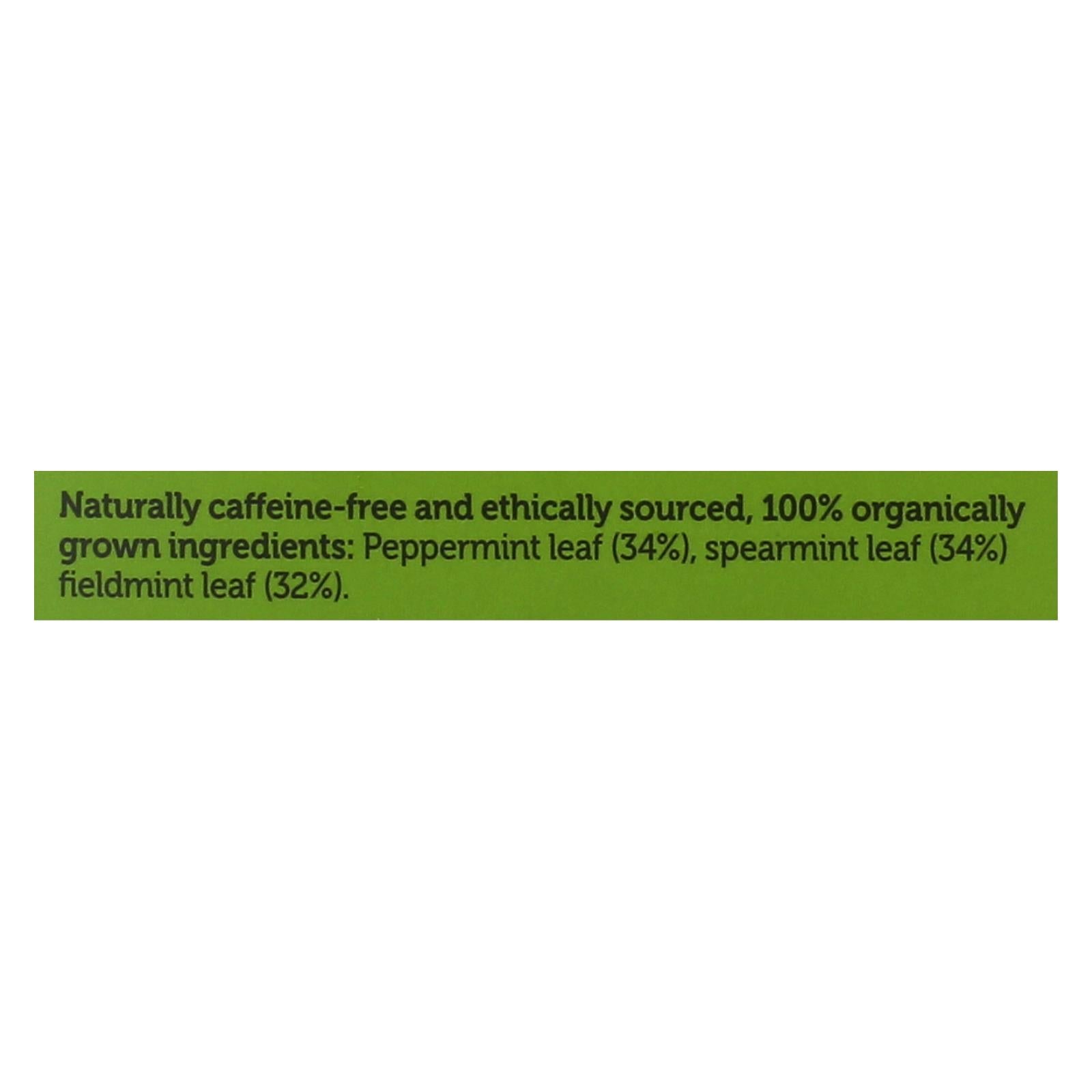 Pukka Three Mint Organic Herbal Tea: Caffeine-Free, Refreshing, 6-Pack of 20 Bags