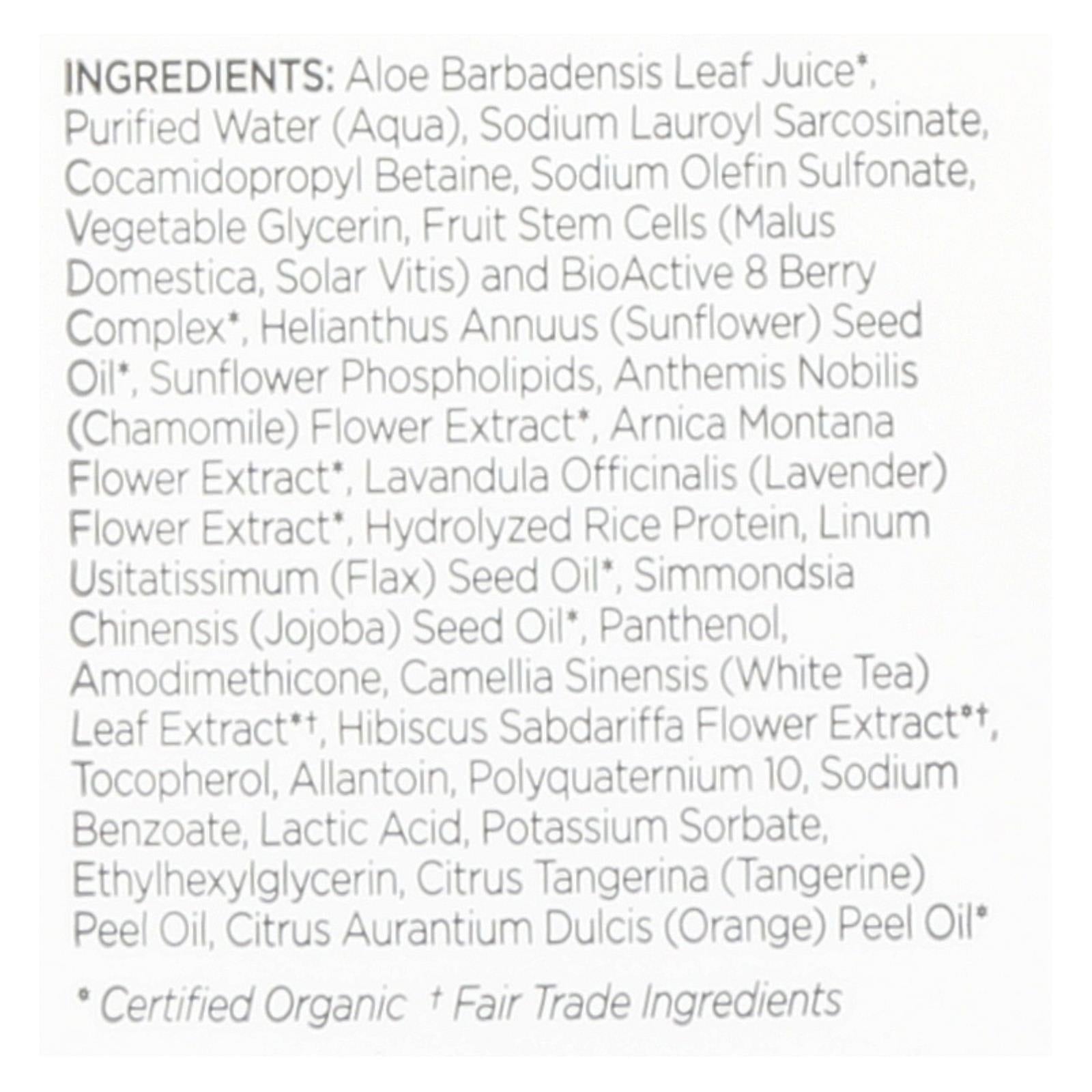 Champú Andalou Naturals con aroma a girasol y cítricos, 345 ml 
