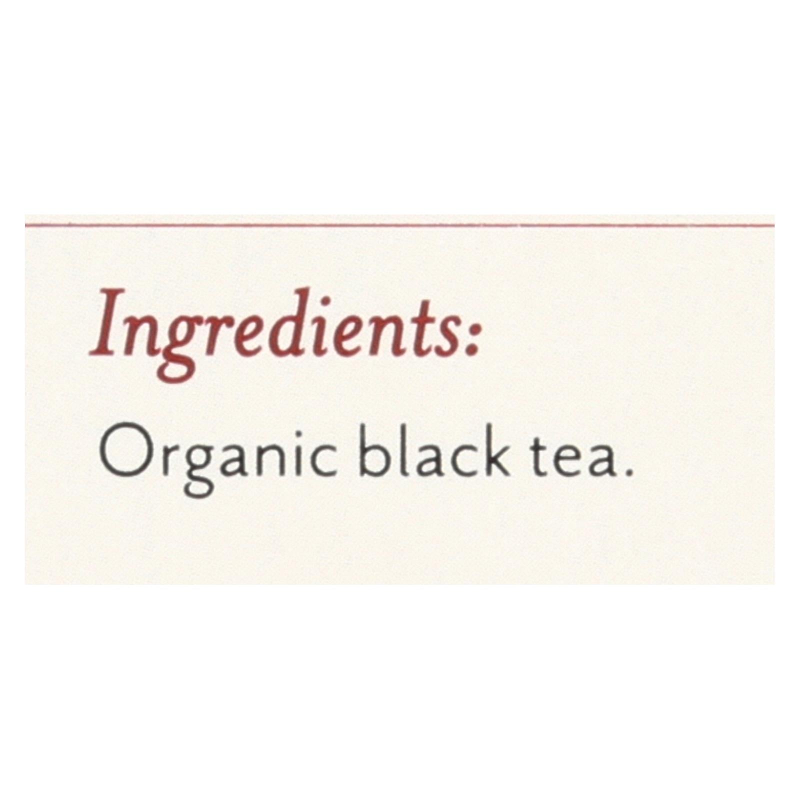 Té orgánico inglés para el desayuno Rishi (paquete de 6 x 15 bolsitas)