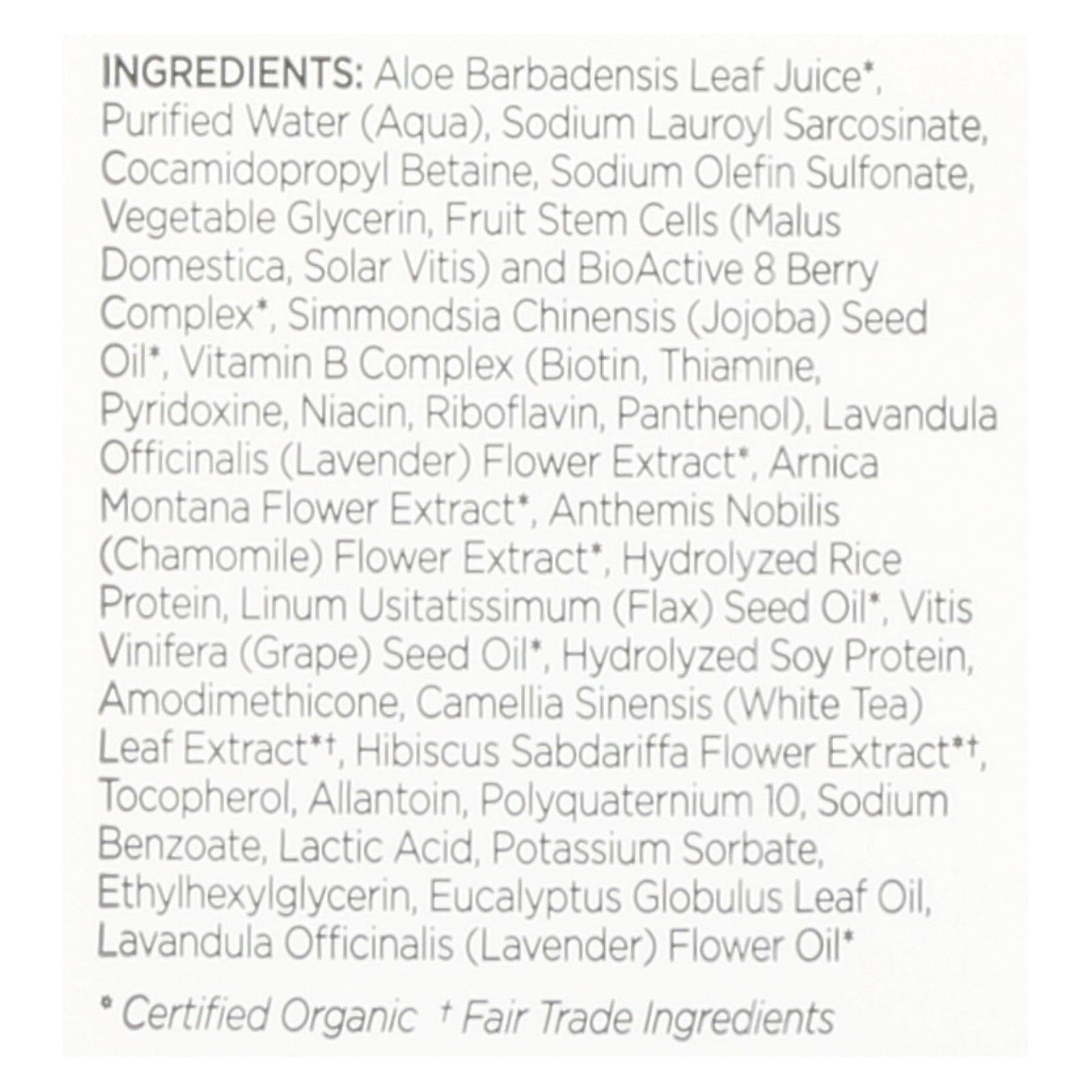 Champú de lavanda y biotina de volumen completo Andalou Naturals - 340 ml
