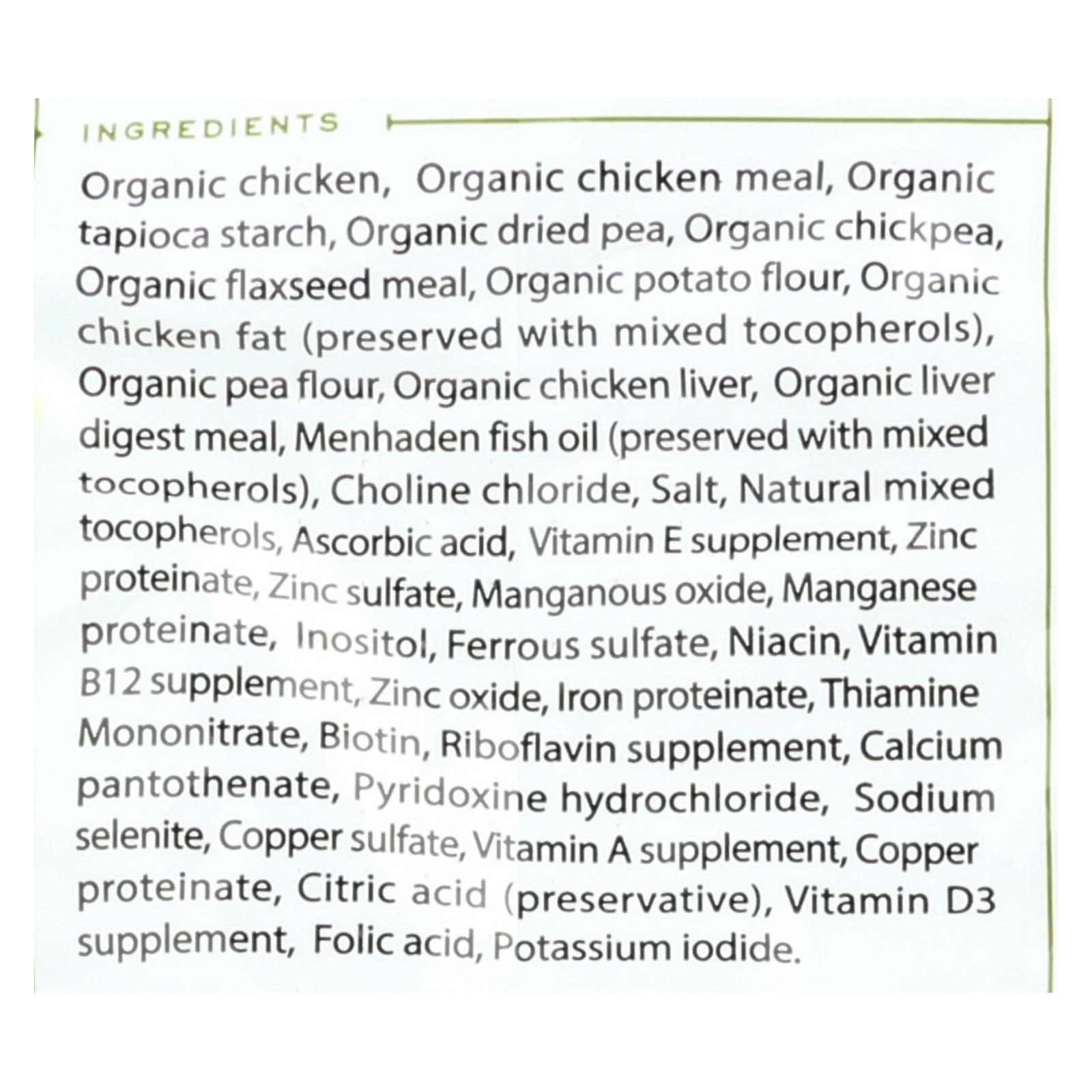Alimento tierno y auténtico de pollo e hígado para perros, 4 lb (paquete de 6)