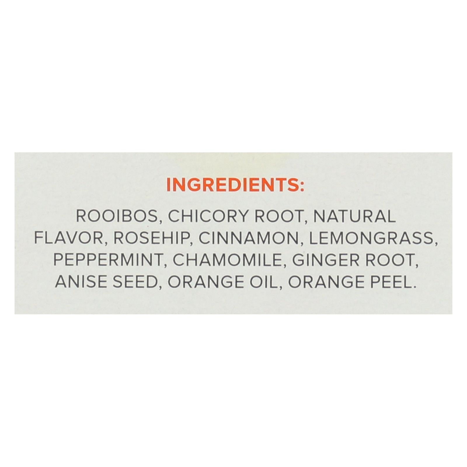 Té de hierbas Good Earth: Mezcla revitalizante dulce y picante (18 bolsitas de té, paquete de 6)