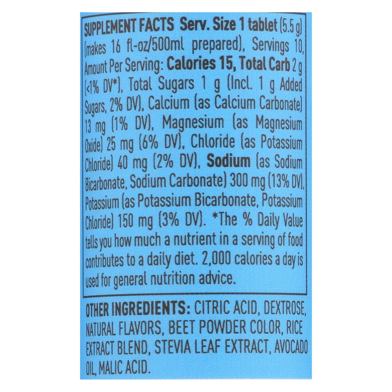 Comprimidos hidratantes Nuun Active Fruit Punch (paquete de 8 a 10 comprimidos)
