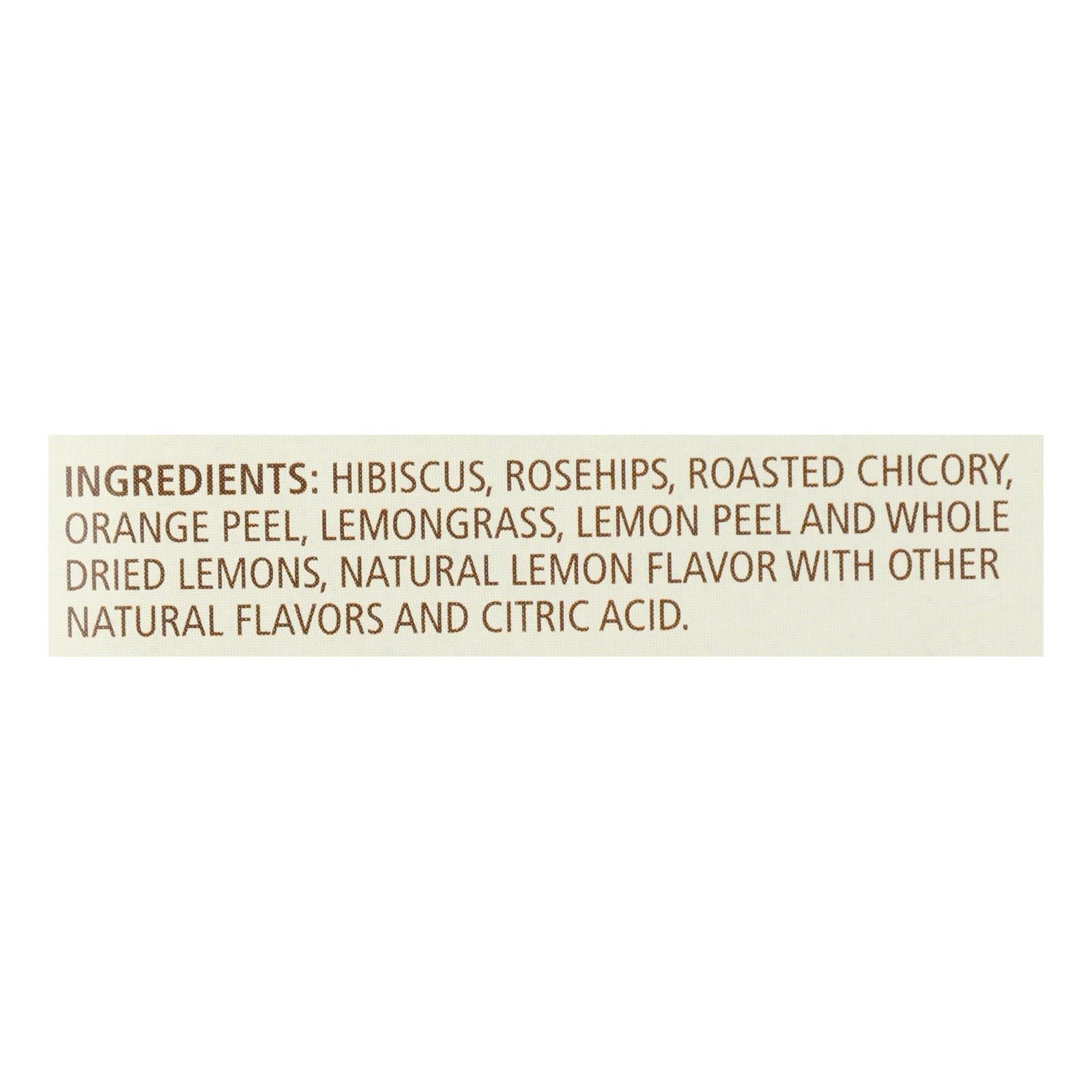 Celestial Seasonings Lemon Zinger Herbal Tea, Caffeine-Free (6 Pack of 20 Tea Bags Each)