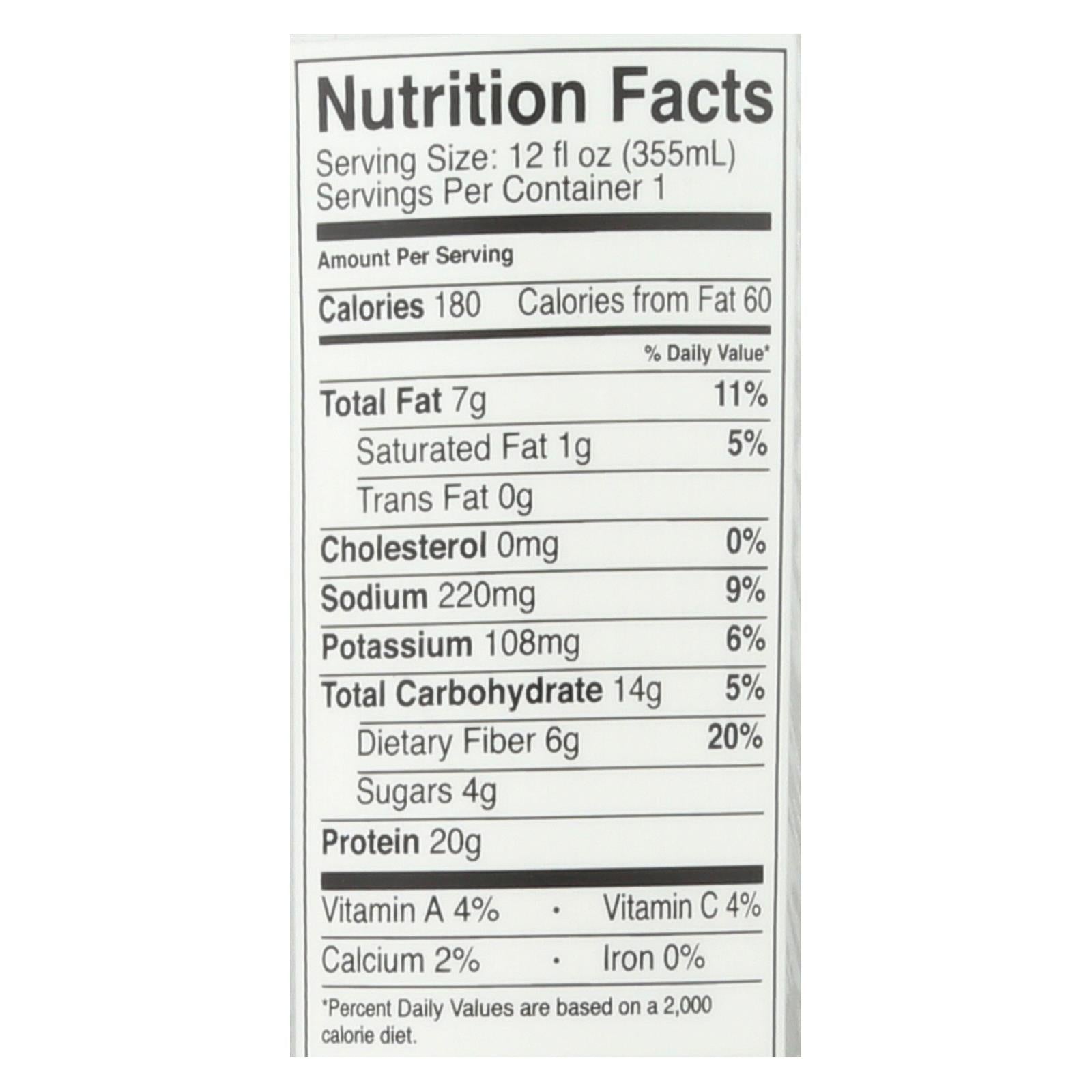 Lo que necesitas: Batido de proteína vegetal y café frío (355 ml) - Paquete de 12 