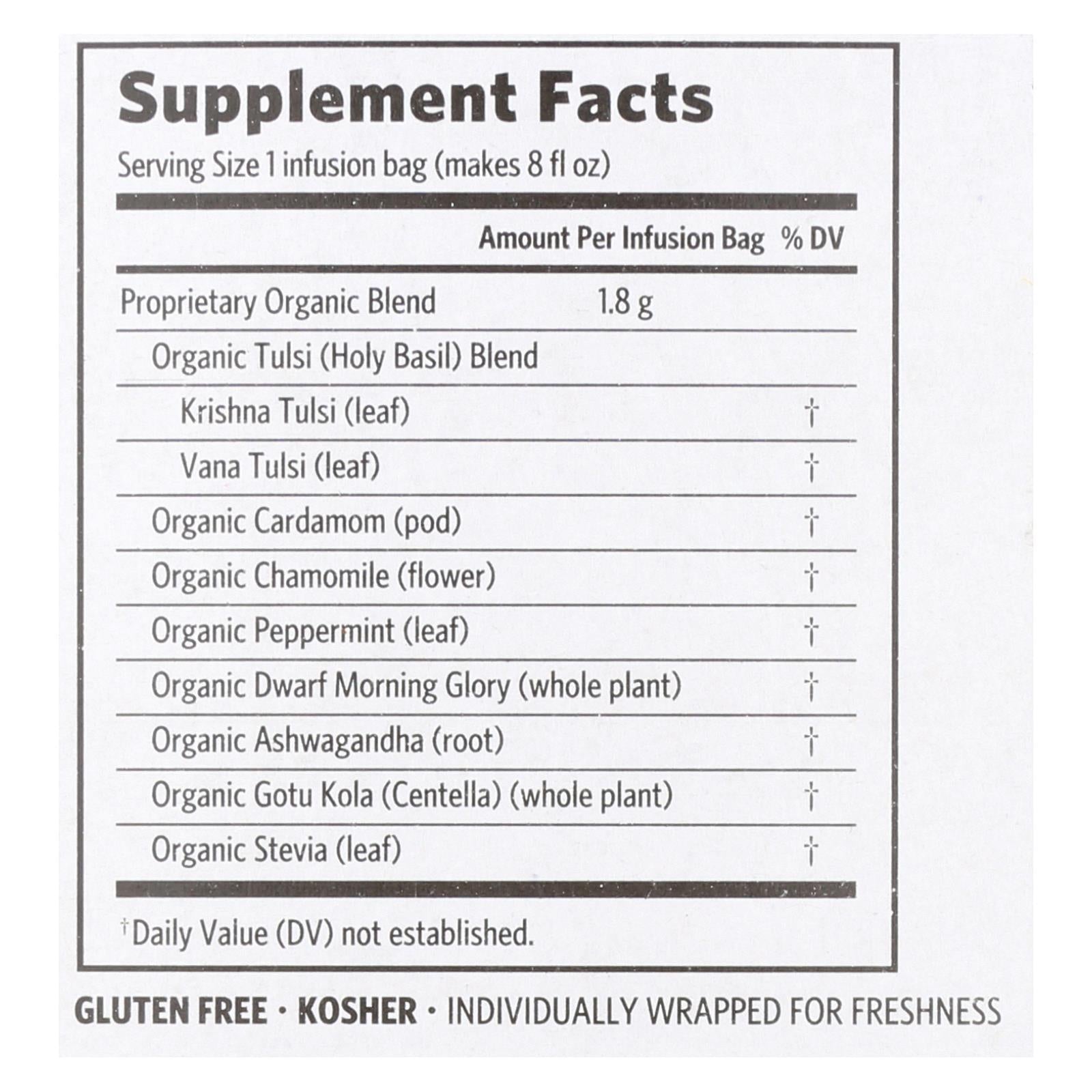 Organic India Tulsi True Wellness Sleep Tea (18 Tea Bags)