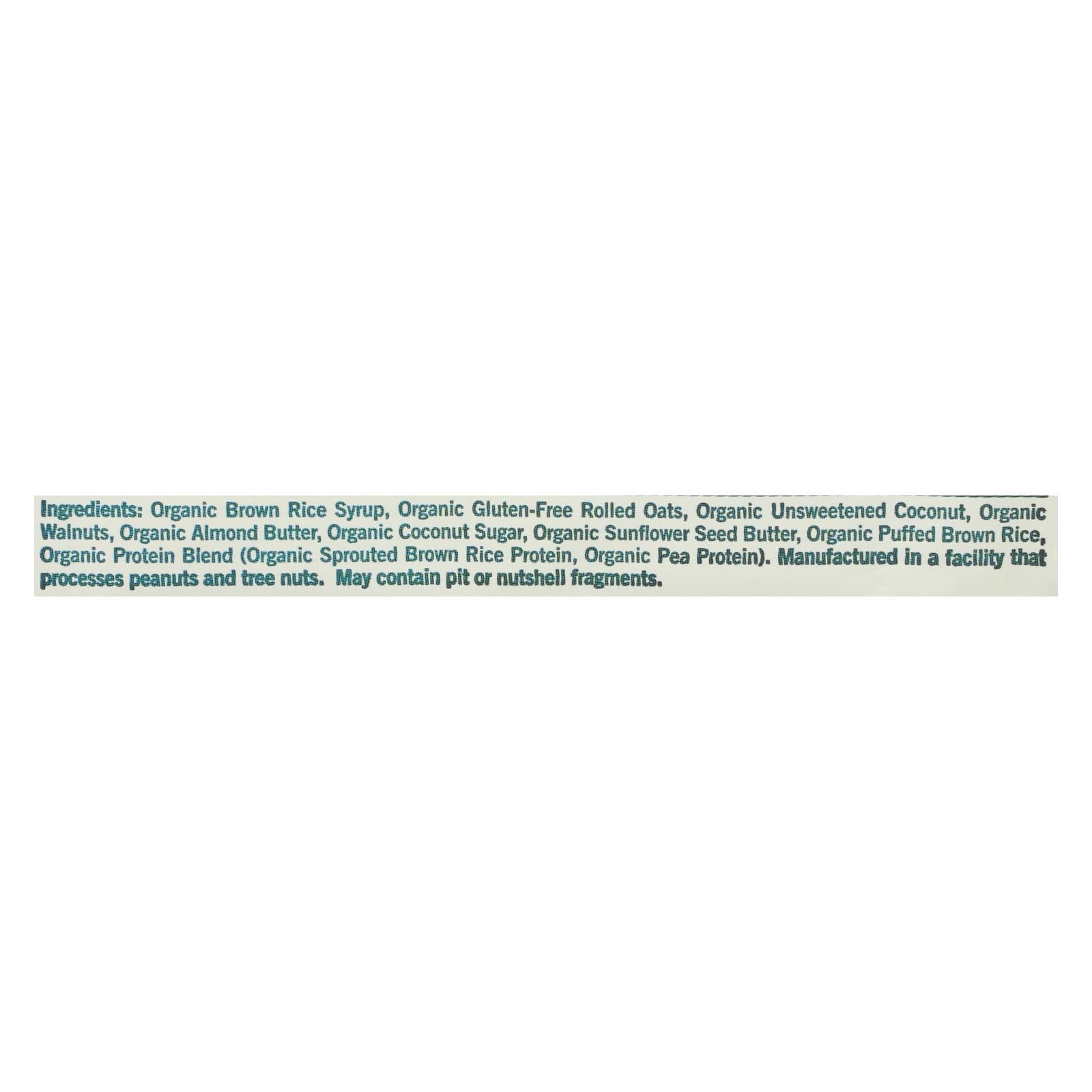 Barras de granola de coco orgánico Gomacro (paquete de 12 - 2 oz) 