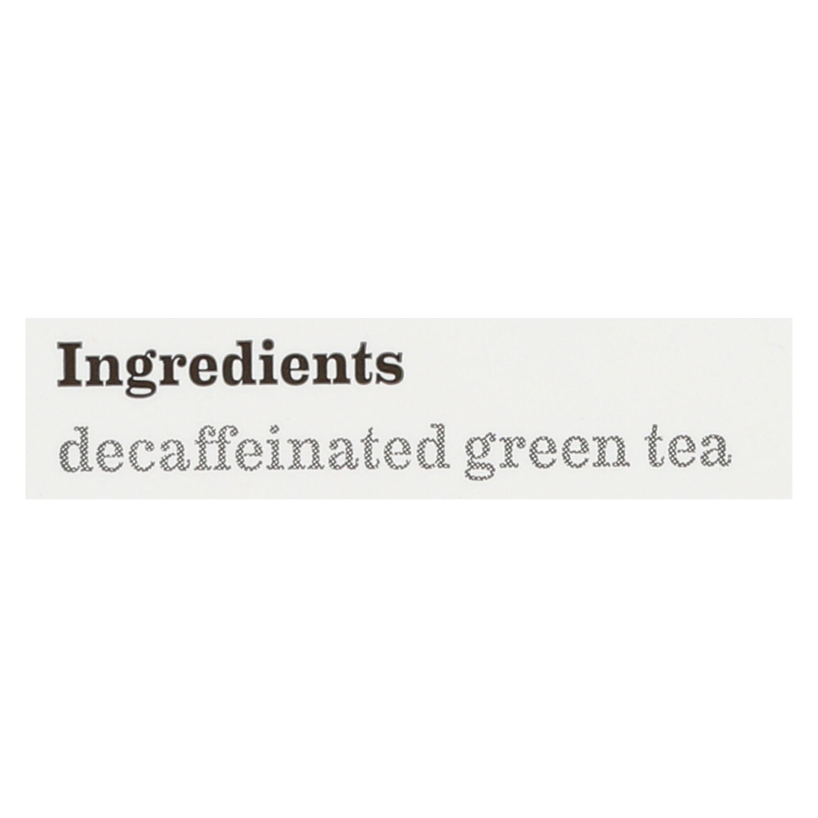 Bolsitas de té verde descafeinado Bigelow (paquete de 6 - 20 bolsitas)