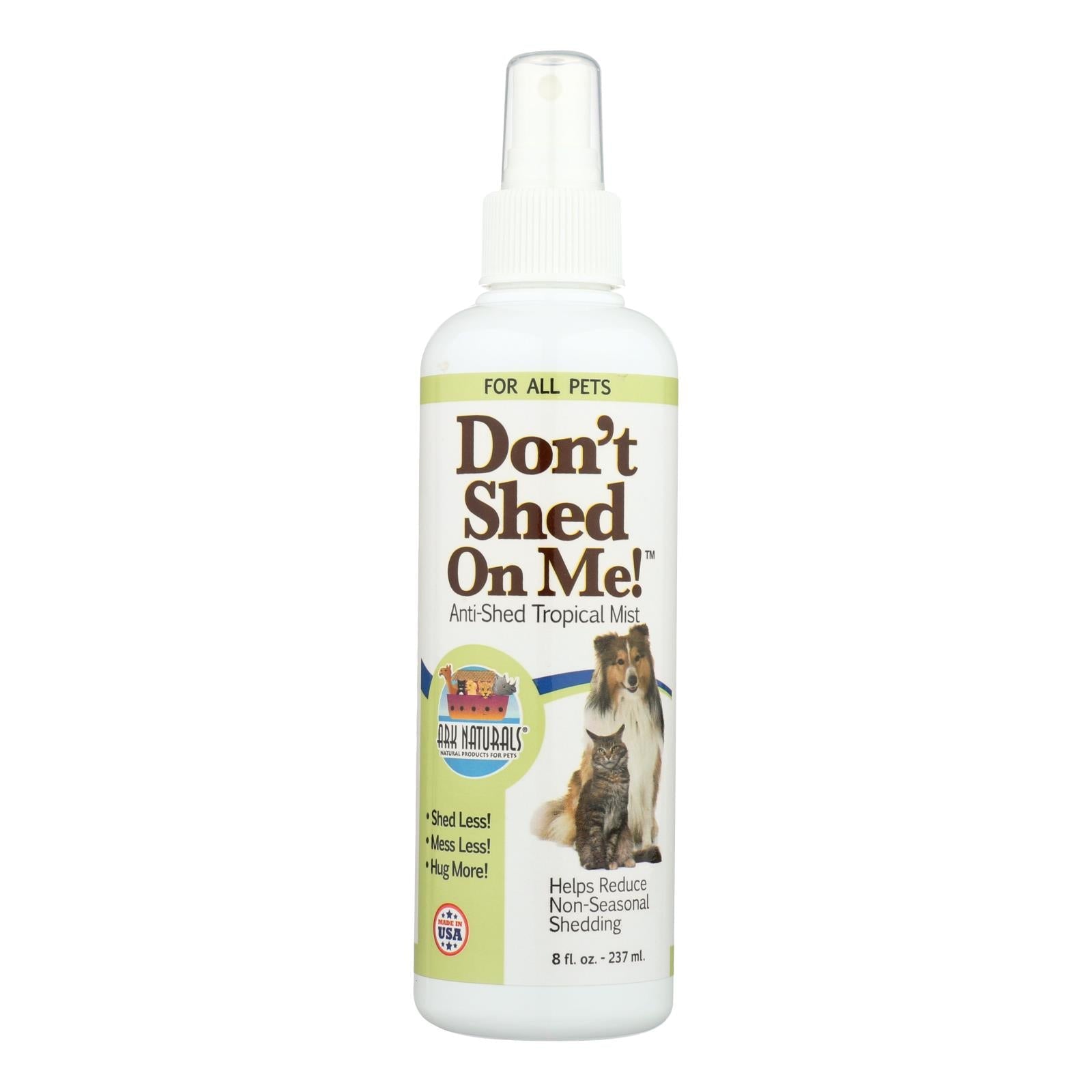 Ark Naturals Don't Shed On Me - Fórmula sin olor y anticaída - 237 ml 