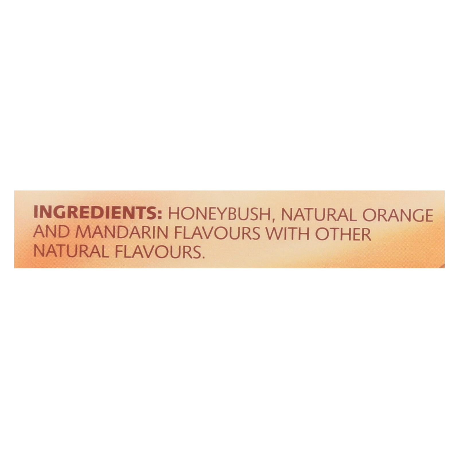 Té herbal de mandarina y naranja Honeybush de Twinings (paquete de 6 - 20 bolsitas)