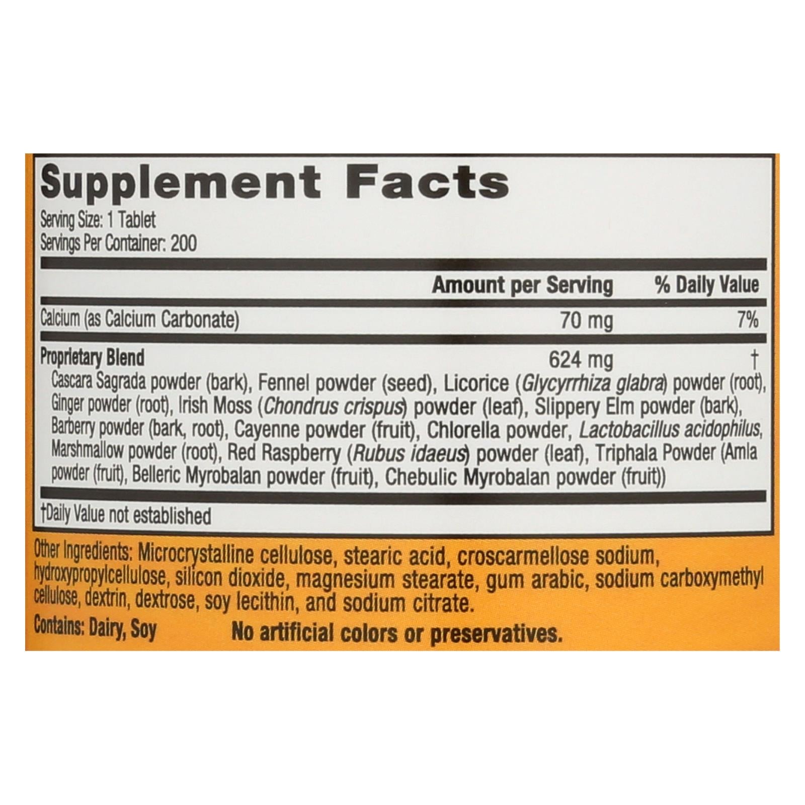 Comprimidos Super Cleanse de Nature's Secret (paquete de 200)