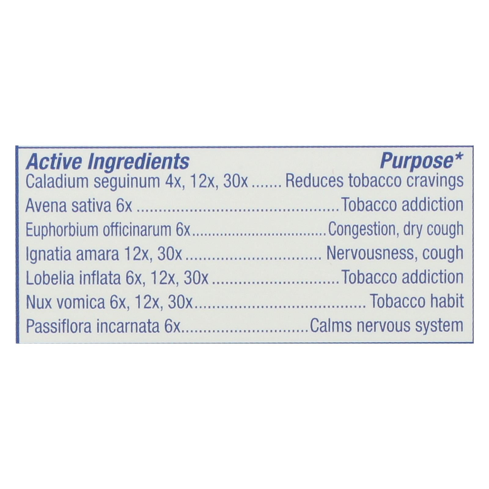 Comprimidos desintoxicantes Natrabio Stop-it Smoking (60 unidades)