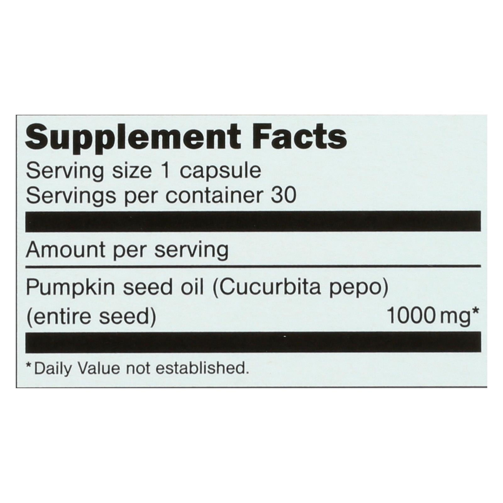 Cápsulas para vejiga Sanhelios Curbita: 30 cápsulas blandas de aceite de semilla de calabaza europeo con 1000 mg