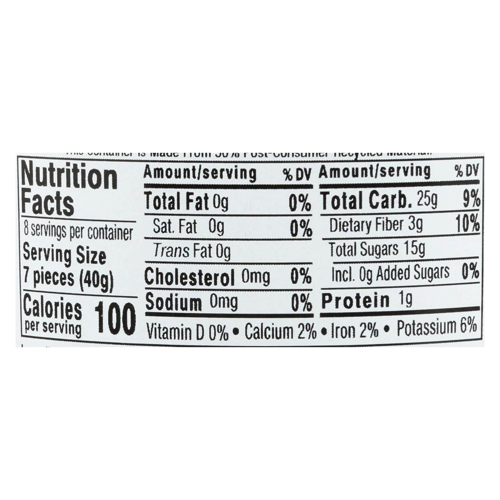 Aurora Natural Organic Prunes, 11 Oz. (Pack of 12)
