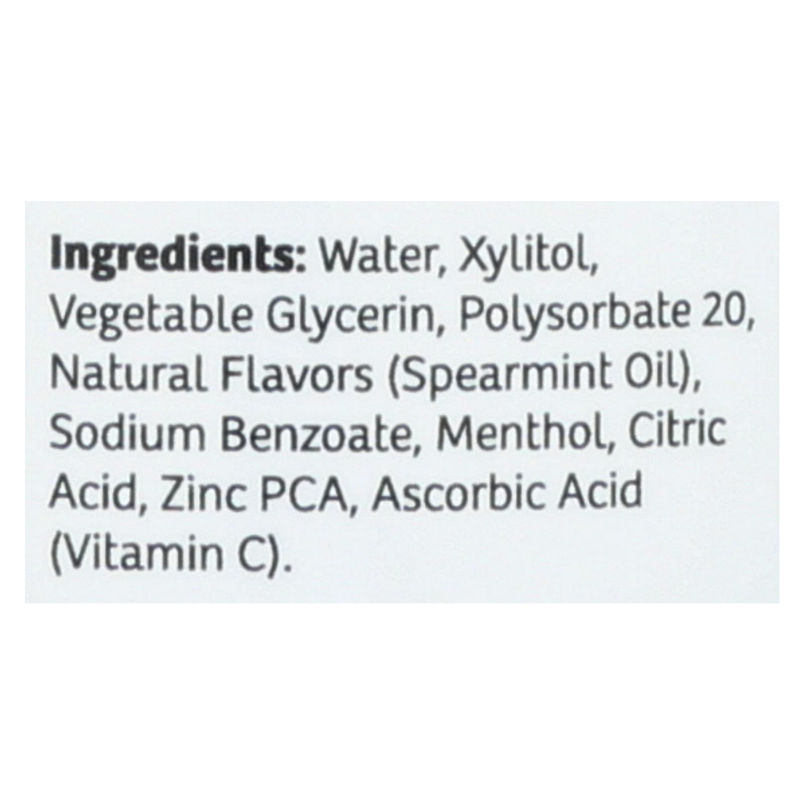 Enjuague bucal antibacteriano Epic Dental Xylitol - Sabor a menta verde - 16 oz.
