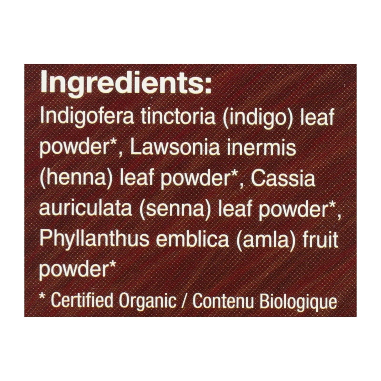 Tinte y acondicionador orgánico Light Mountain para cabello castaño medio (paquete de 4)
