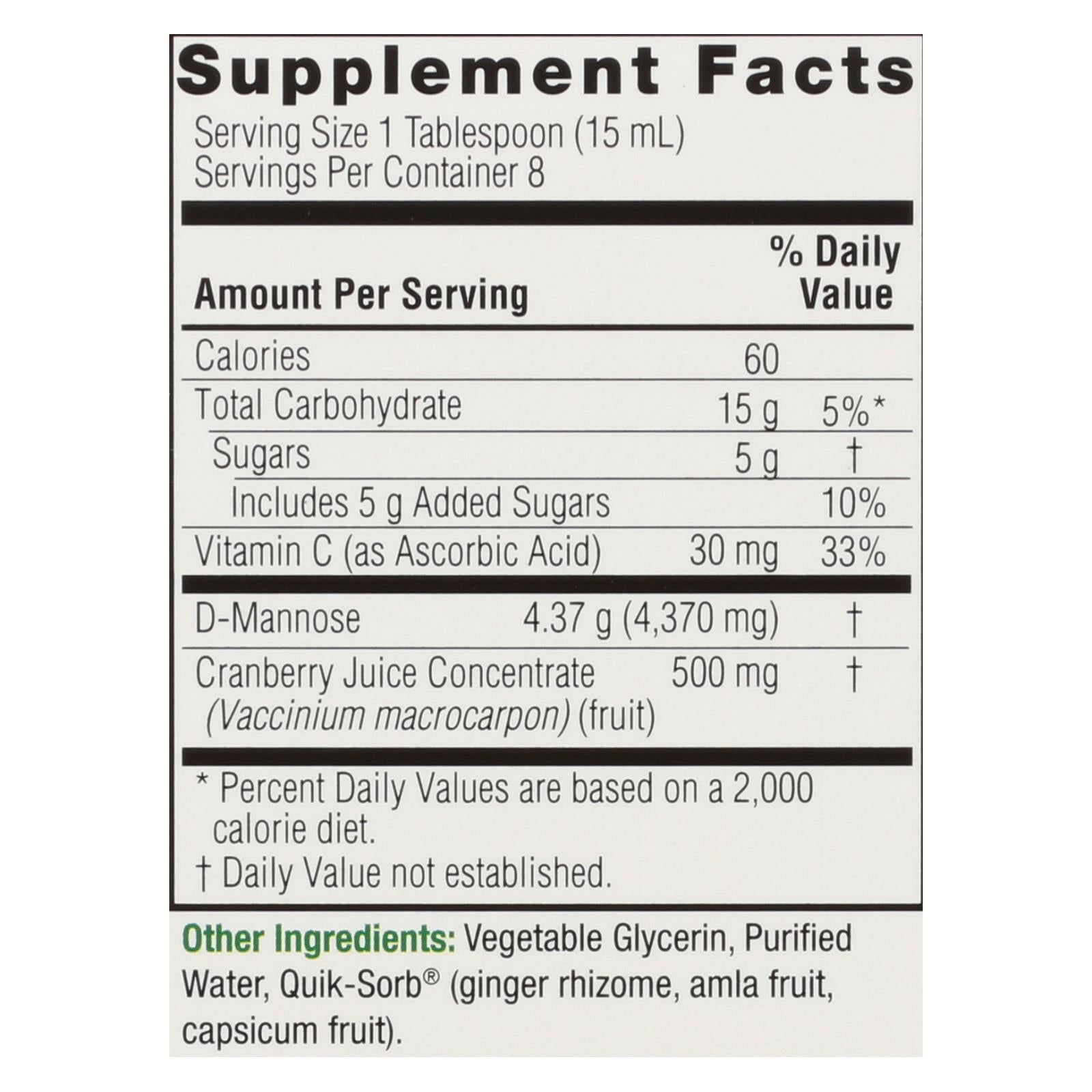 Extracto de saúco Sambucus de Nature's Answer - 118 ml 