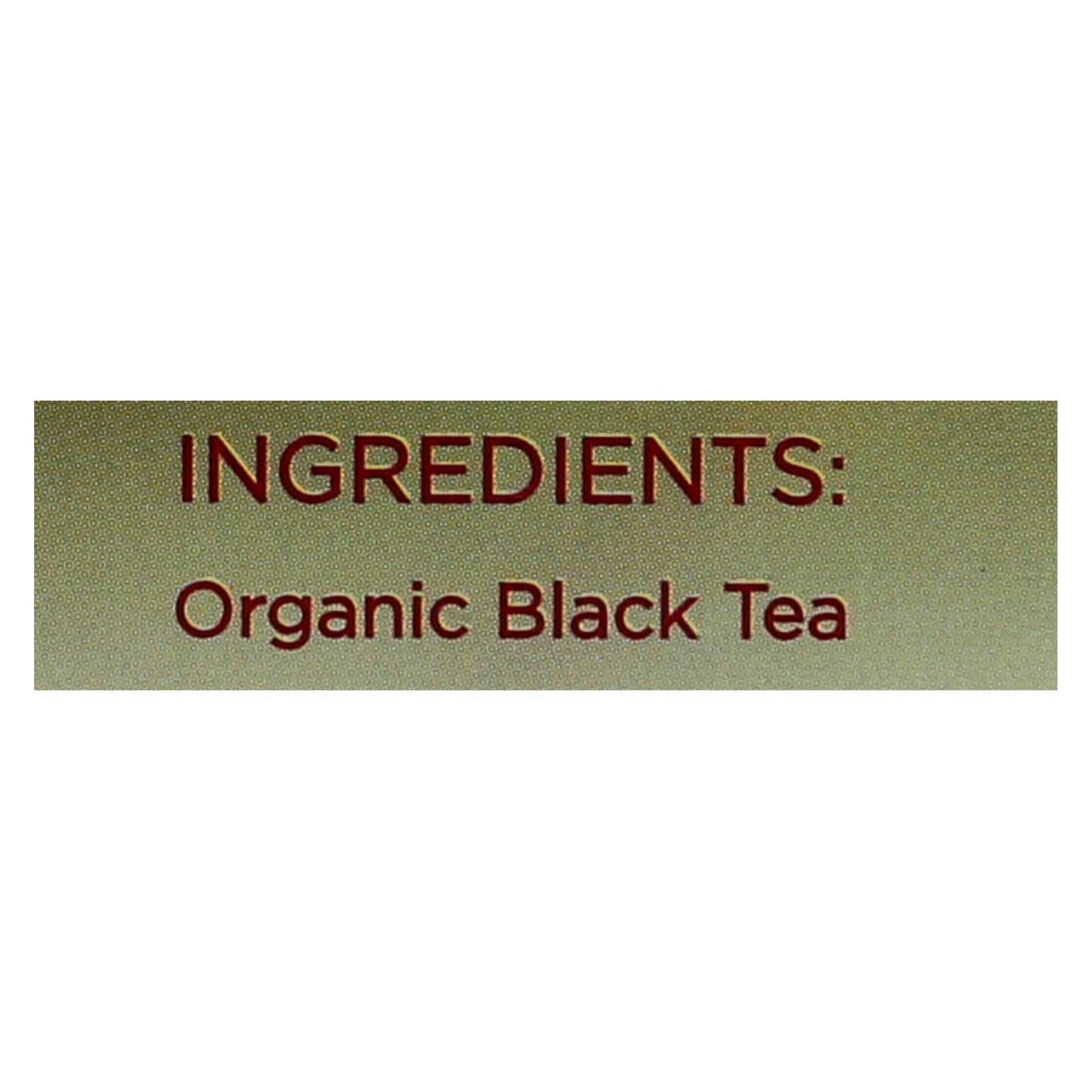 Two Leaves and a Bud Organic Assam Black Tea - 15 Bags - Case of 6