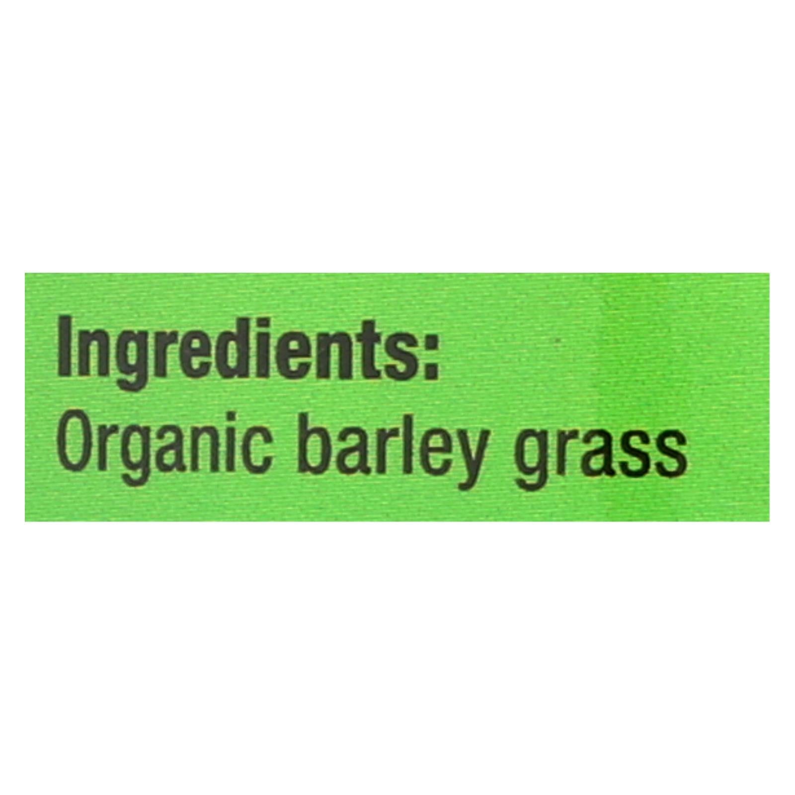 Polvo de hierba de cebada orgánica premium de Pines International - 10 oz.