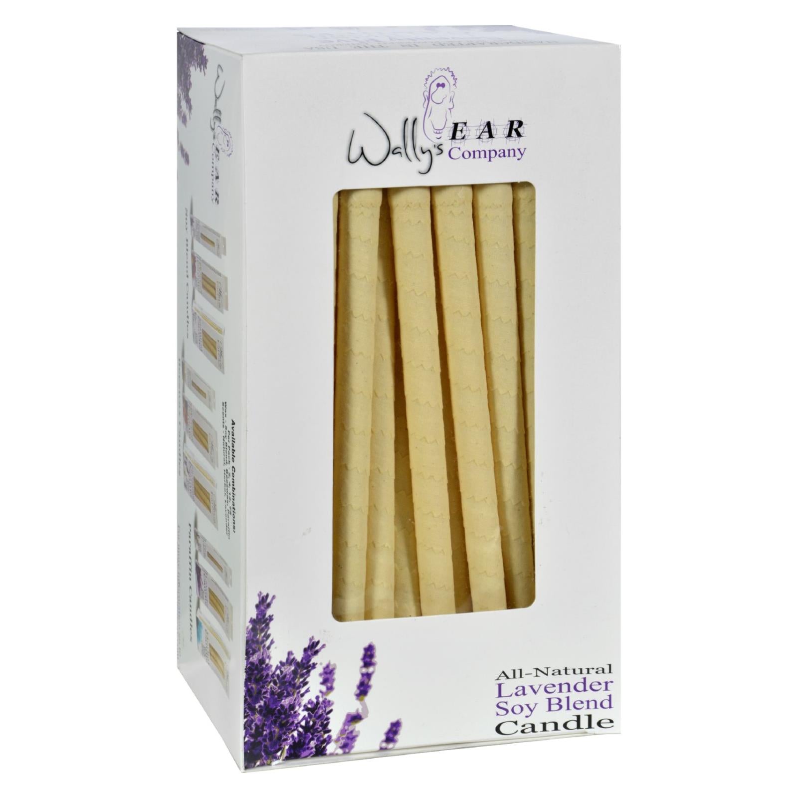 Velas de soja y lavanda de Wally's, paquete de 75