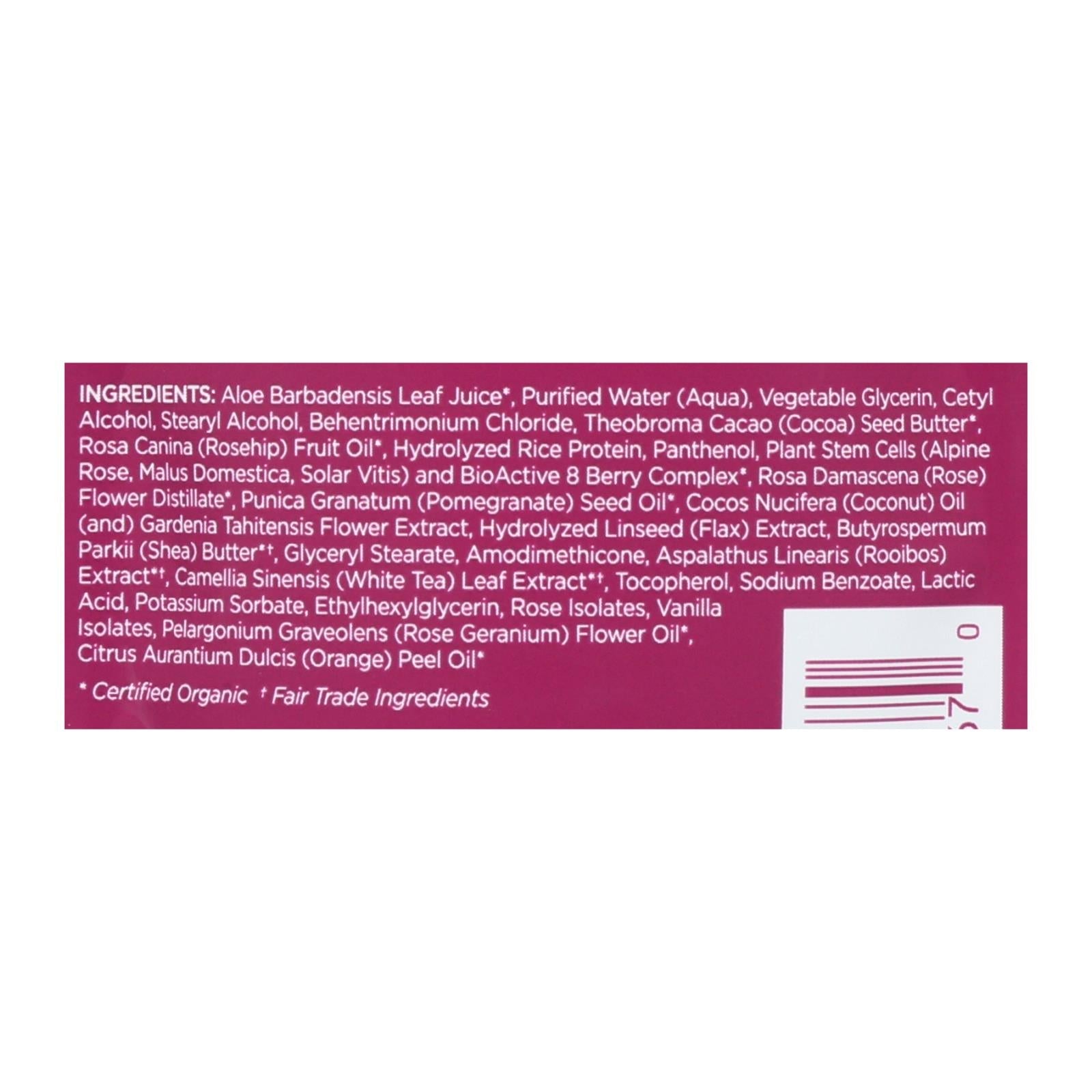 Mascarilla capilar acondicionadora profunda Andalou Naturals Color Care con complejo de 1000 rosas - 6 x 1.5 onzas líquidas 