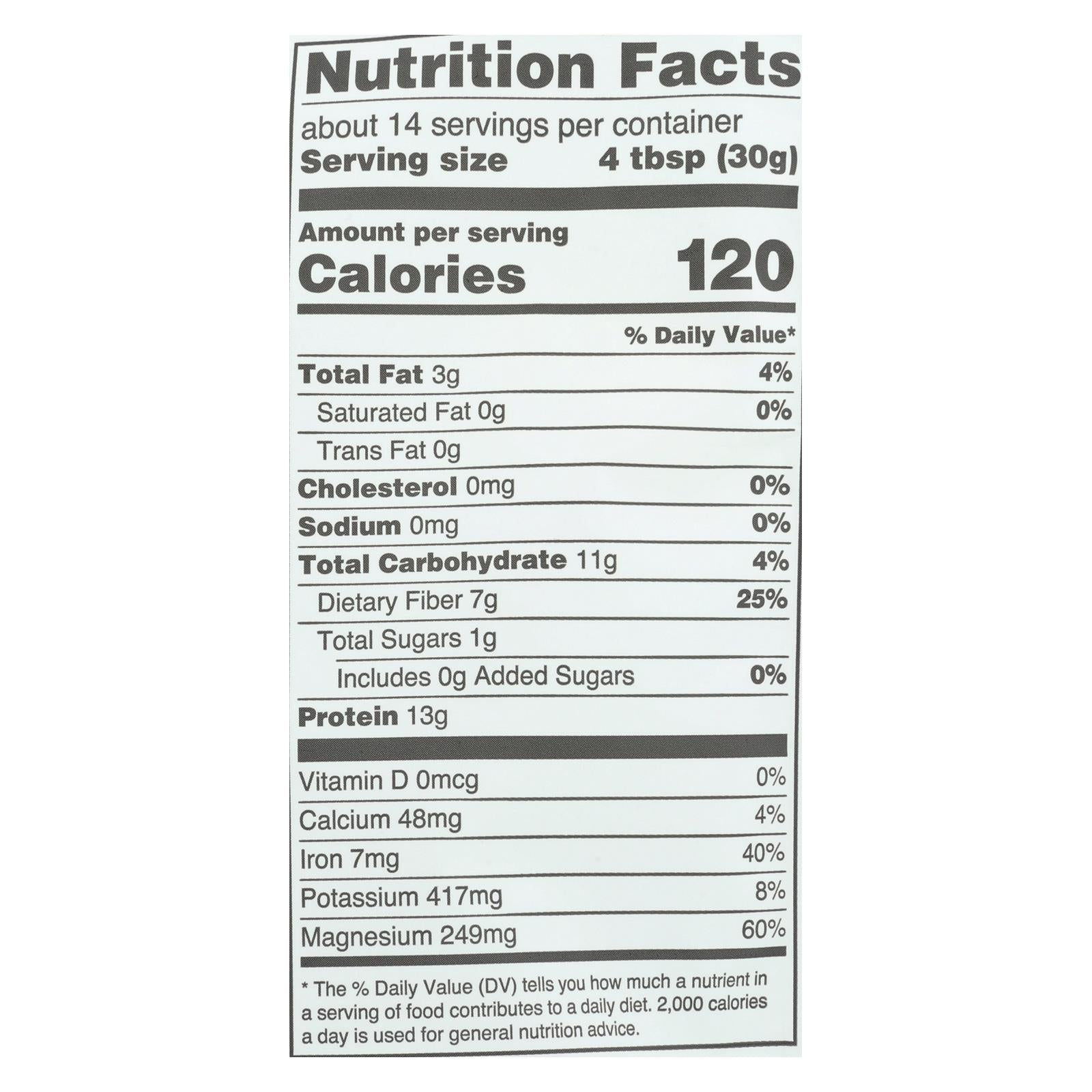 Proteína cruda de cáñamo orgánico Navitas Naturals (paquete de 6) - 12 oz