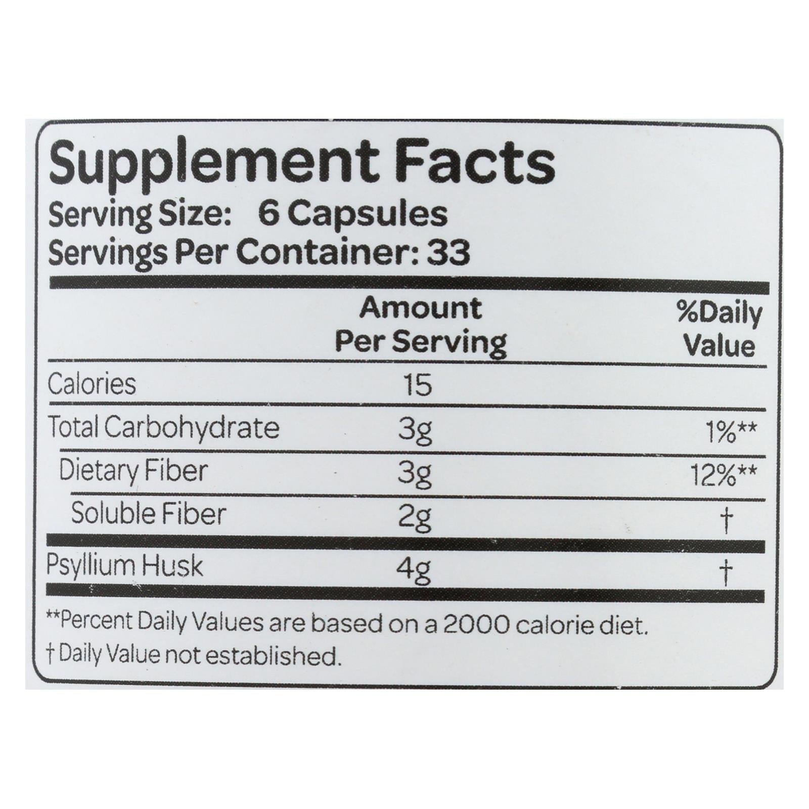 Limpieza de colon original Health Plus: paquete de 200 cápsulas