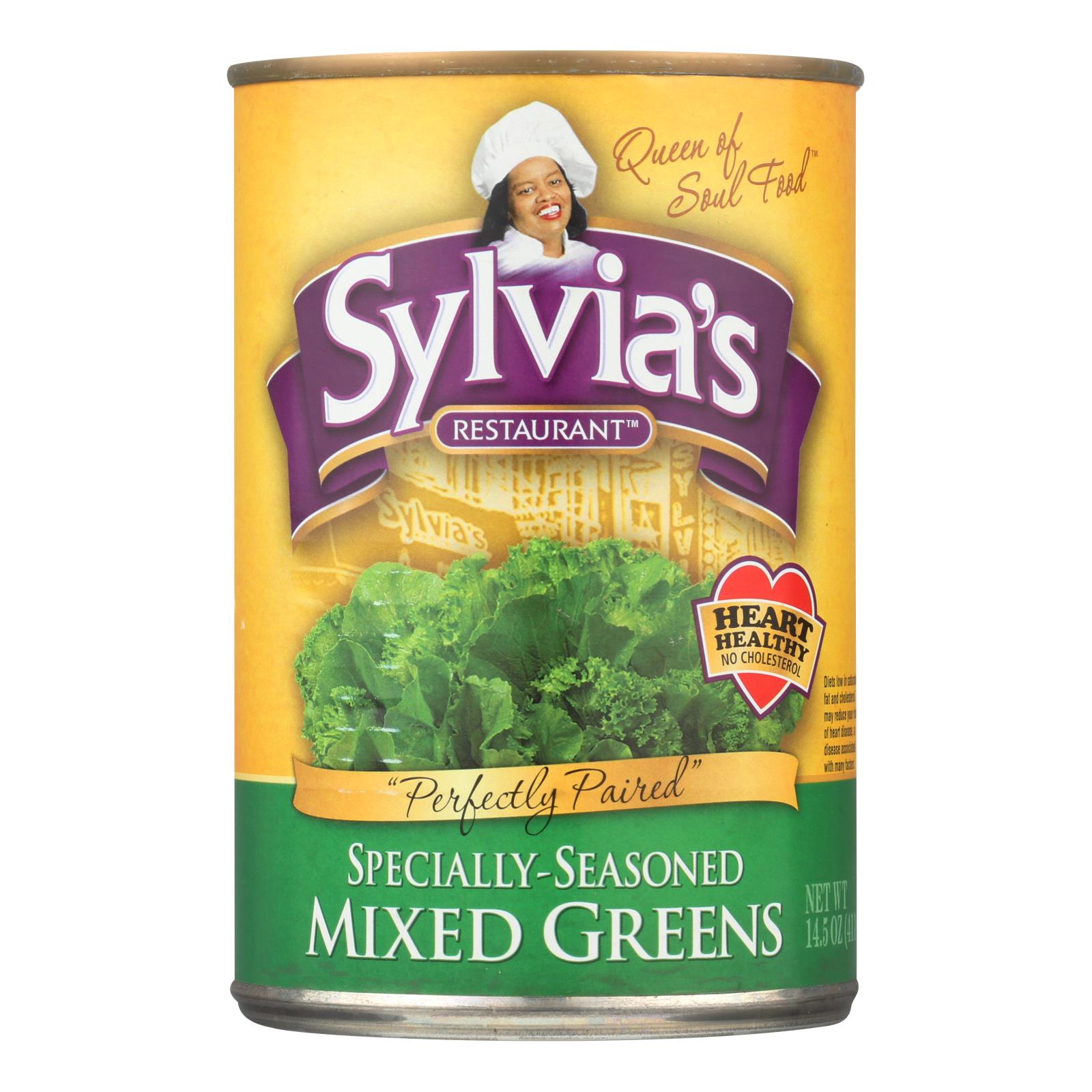Sylvia's Premium Mixed Greens, 12-Pack, 14.5 Oz.