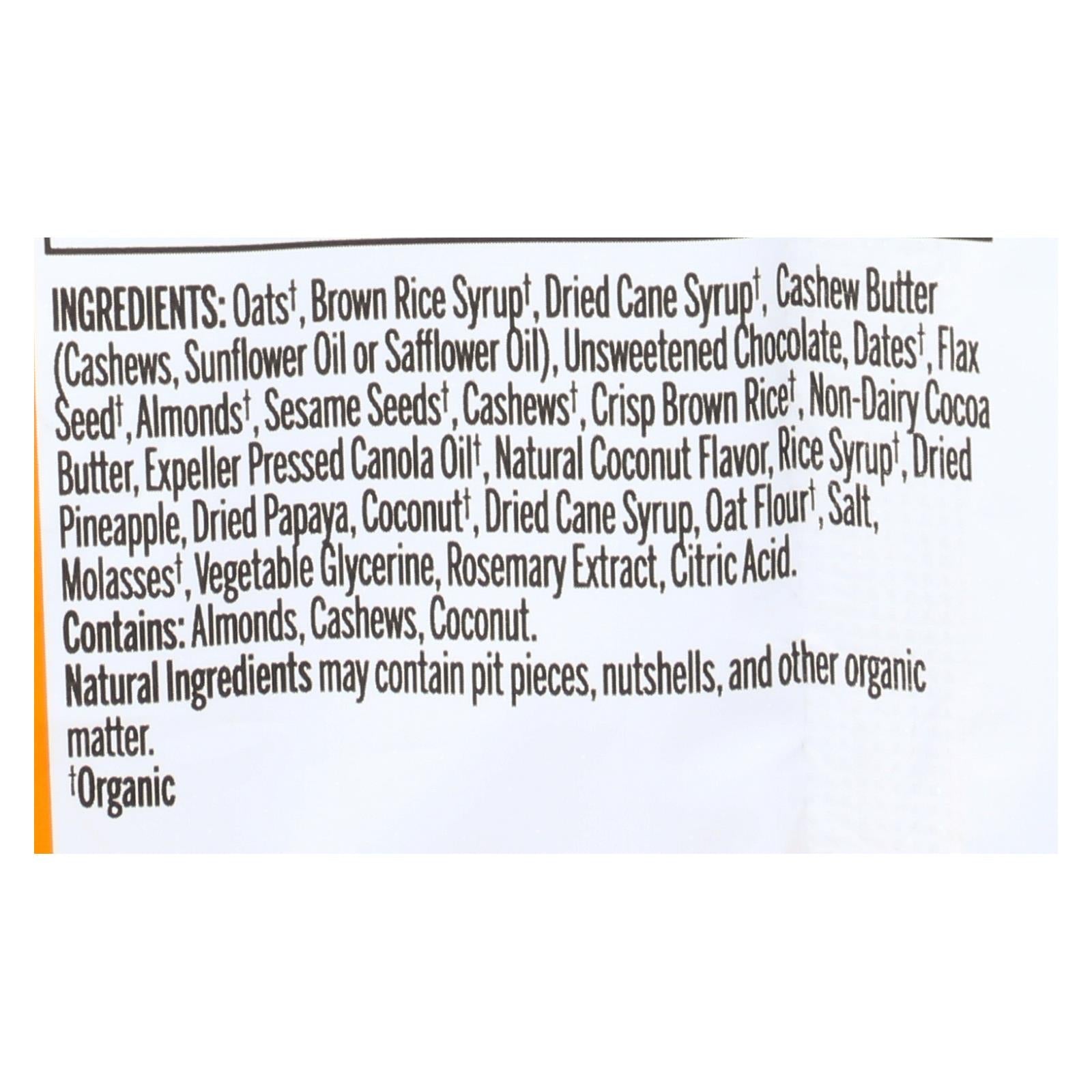 ProBar de chocolate y coco orgánico (paquete de 12 - 3 oz)