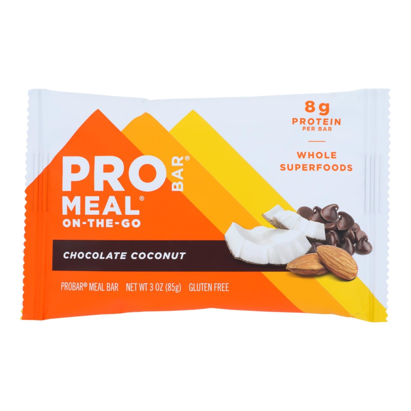 ProBar de chocolate y coco orgánico (paquete de 12 - 3 oz)