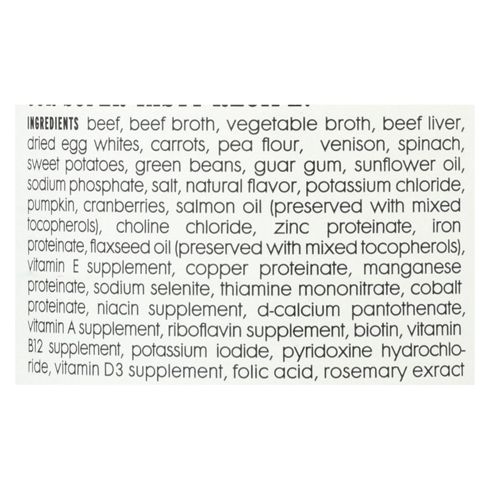 Comida enlatada para perros I and Love and You, estofado de venado MooMoo, 13 oz (paquete de 12)