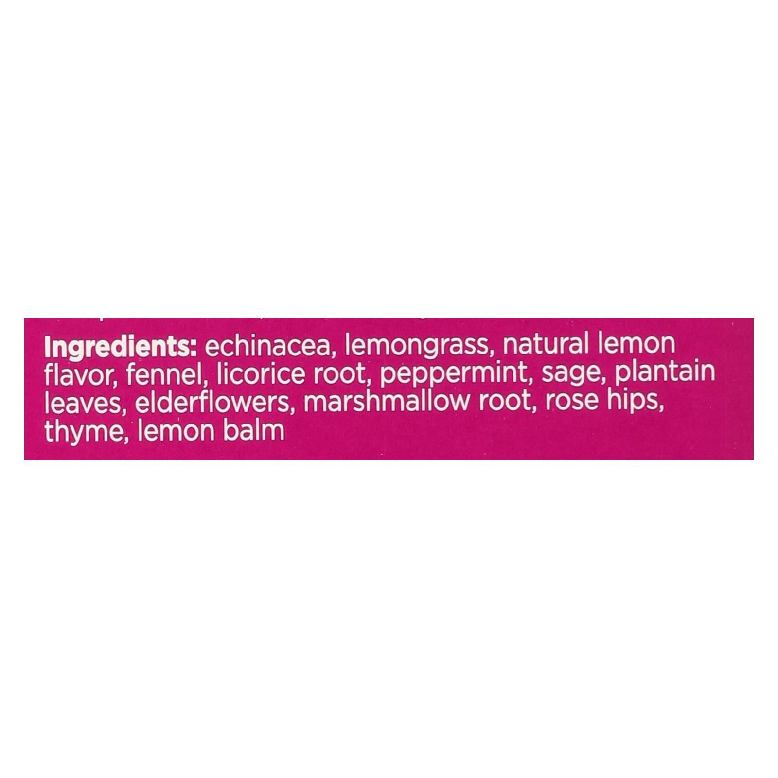 Té de hierbas Bigelow Lemon Echinacea Stay Well, 108 unidades (paquete de 6) 