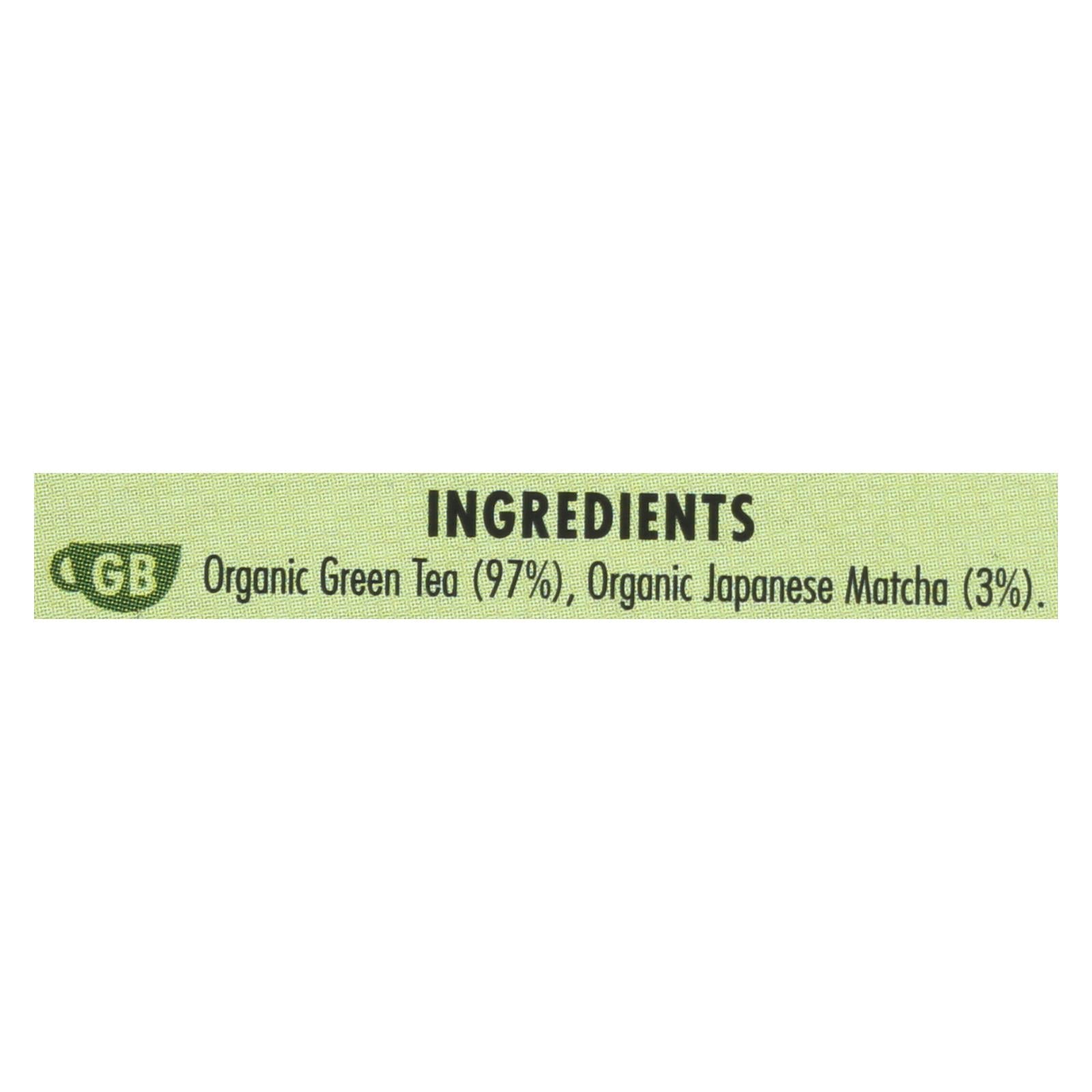 Té verde matcha imperial Heath &amp; Heather (paquete de 6 - 20 unidades)