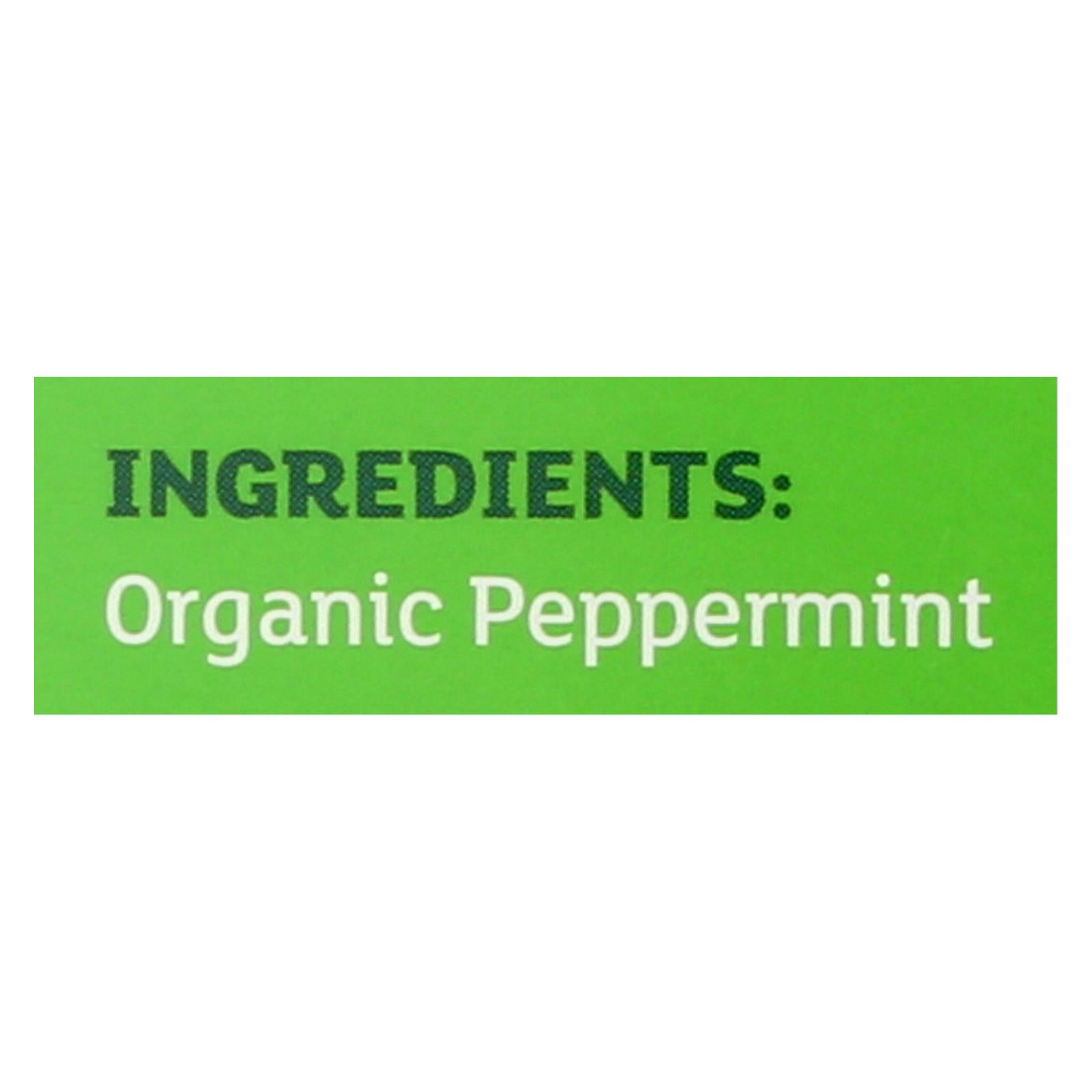 Té de menta orgánico Equal Exchange | Paquete de 6 bolsitas de té (20 bolsitas)
