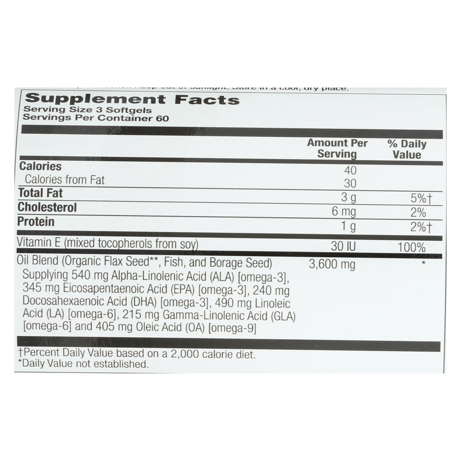 Cápsulas de gel Natural Life Pet Products con ácidos grasos esenciales totales de 1200 mg (paquete de 180)