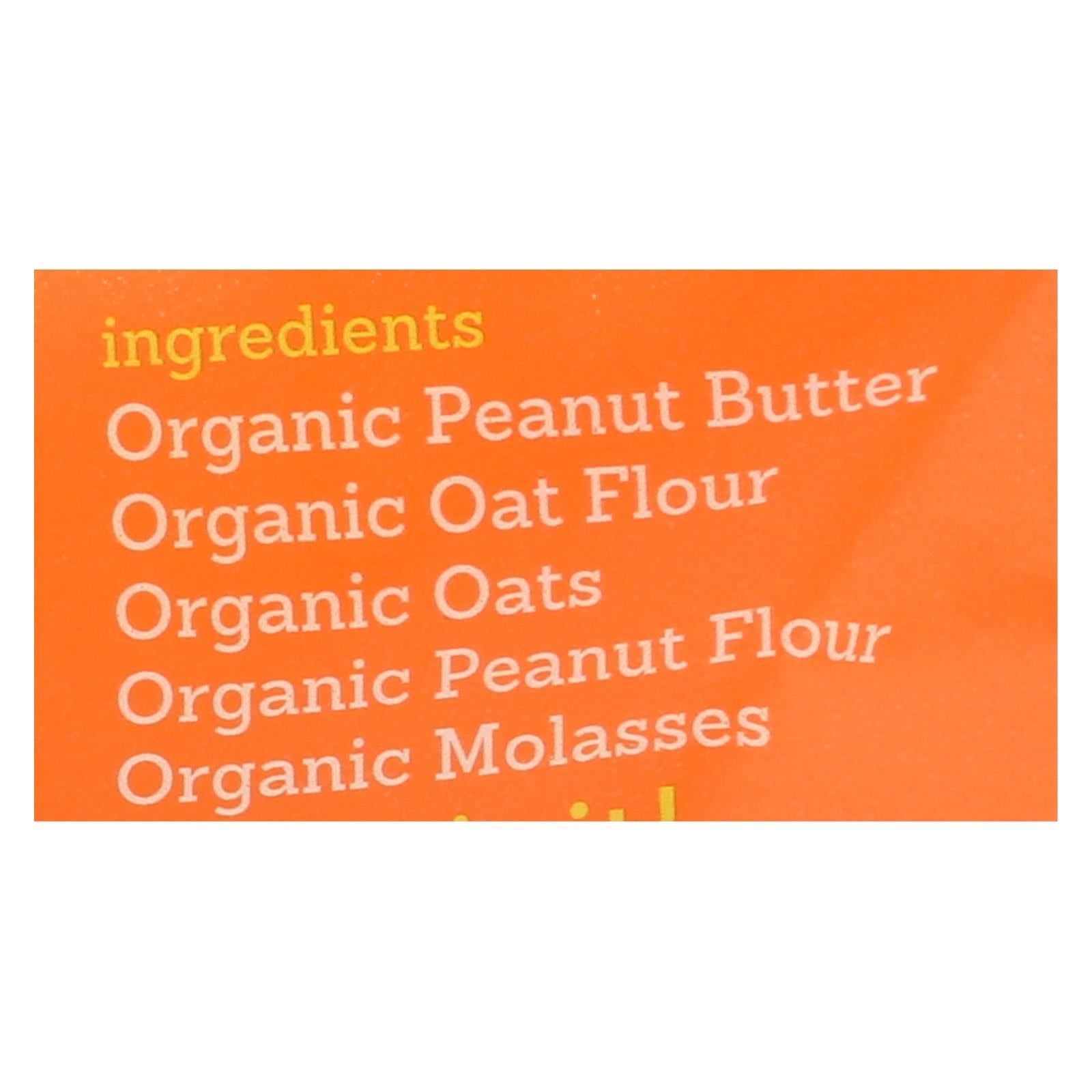 Golosinas orgánicas para perros Riley's Organics, receta de mantequilla de maní y melaza, 5 oz, paquete de 6