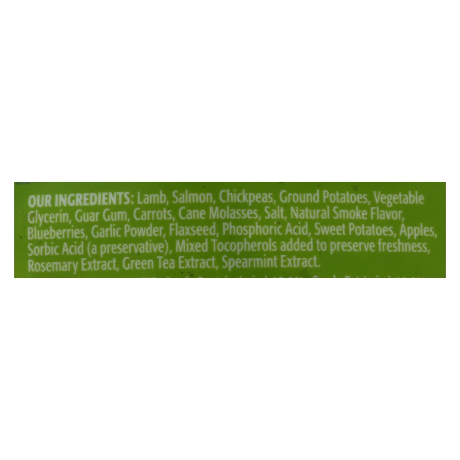Wellness Soft Wellbites - Golosinas naturales para perros con receta de cordero y salmón (paquete de 8, 6 oz)