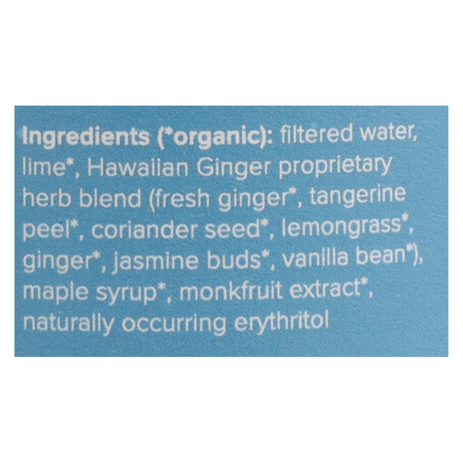 Tónico herbal de jengibre hawaiano Goldthread de 12 onzas líquidas, paquete de 6