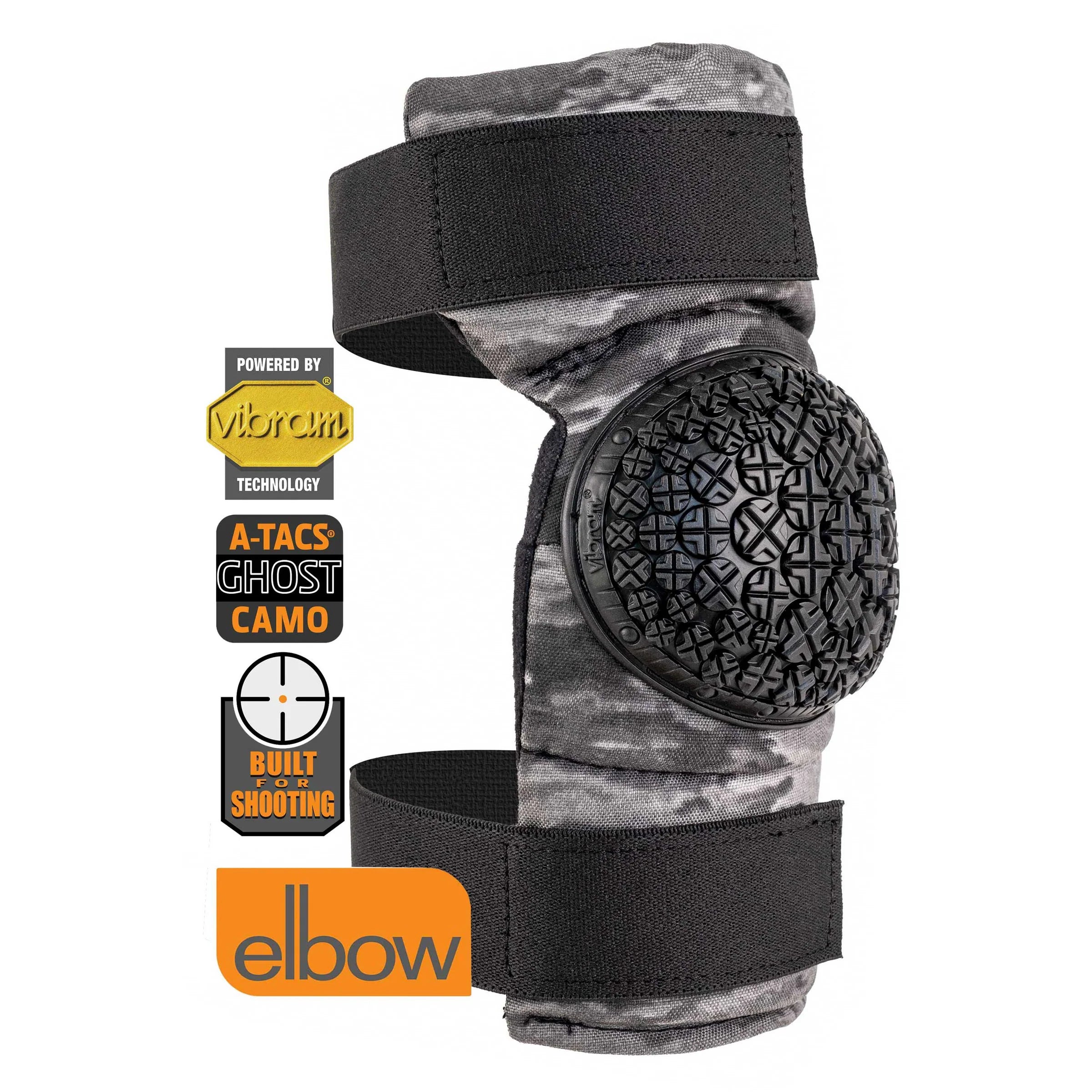 AltaCONTOUR-360 Elbow Pads–VIBRAM-ATACS GHOST