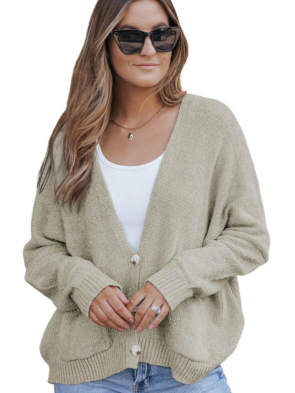 Lightweight Viscose Cardigan
