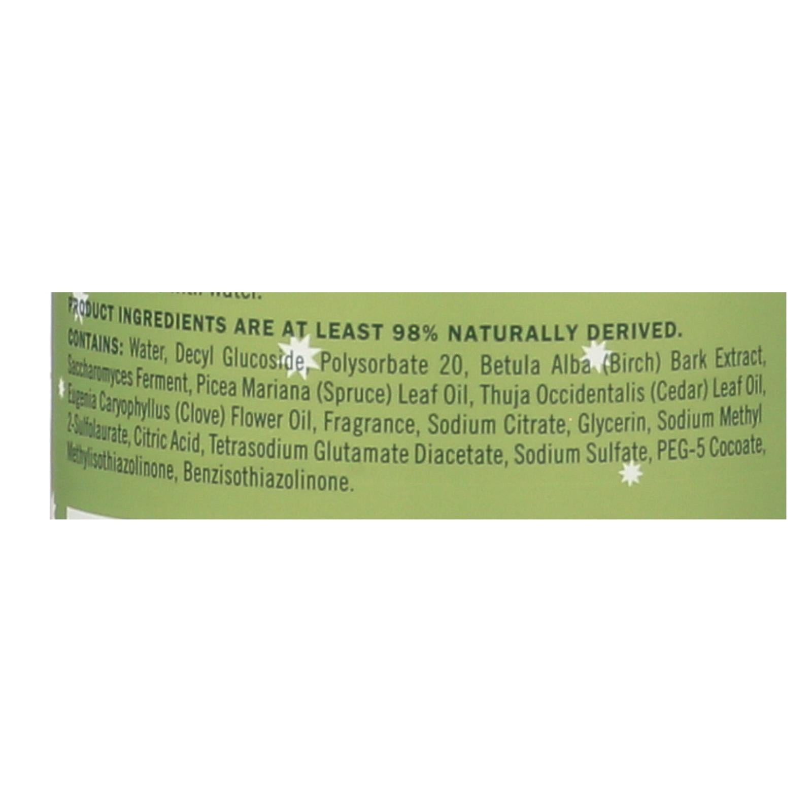 Mrs. Meyer's Iowa Pine Multi-Surface Everyday Cleaner (Pack of 6 - 16 Fl Oz)