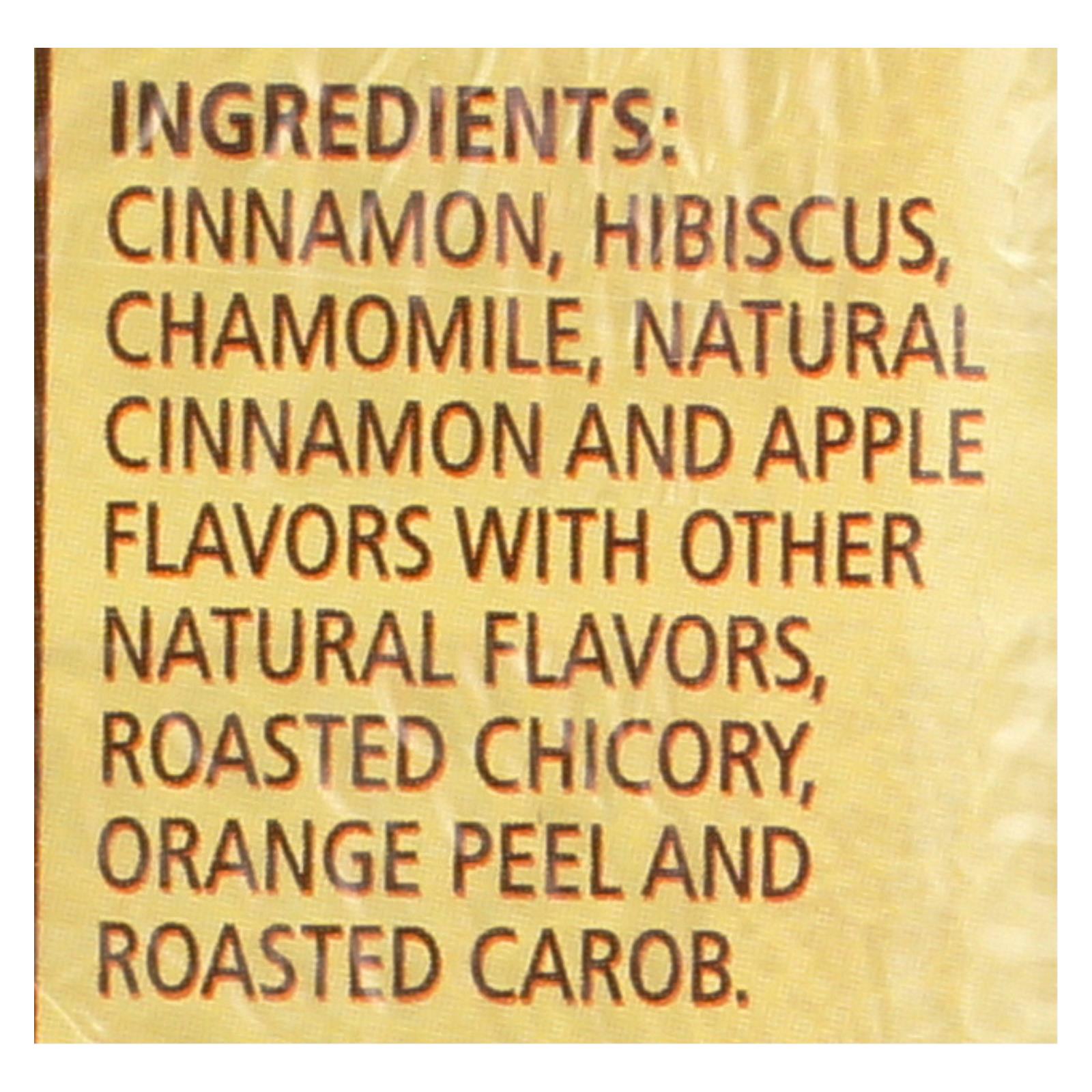 Té de hierbas con canela, manzana y especias sin cafeína Celestial Seasonings, 20 bolsitas (paquete de 6)