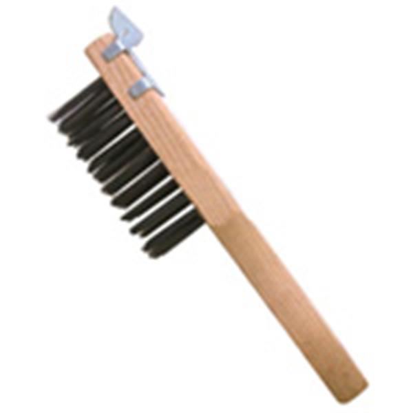 Marshalltown 19632 Paint & Wall-Covering Wire Brush, 28 Gauge Steel with Scraper