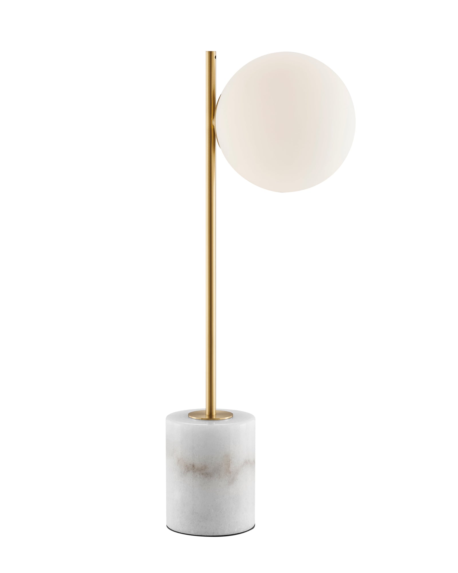 Lámpara de mesa Anechdoche // Oro y blanco